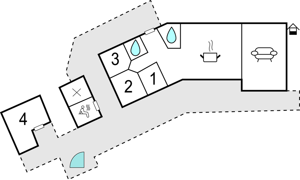 Ferienhaus - Blåvik/Boxholm , Schweden - S60051 