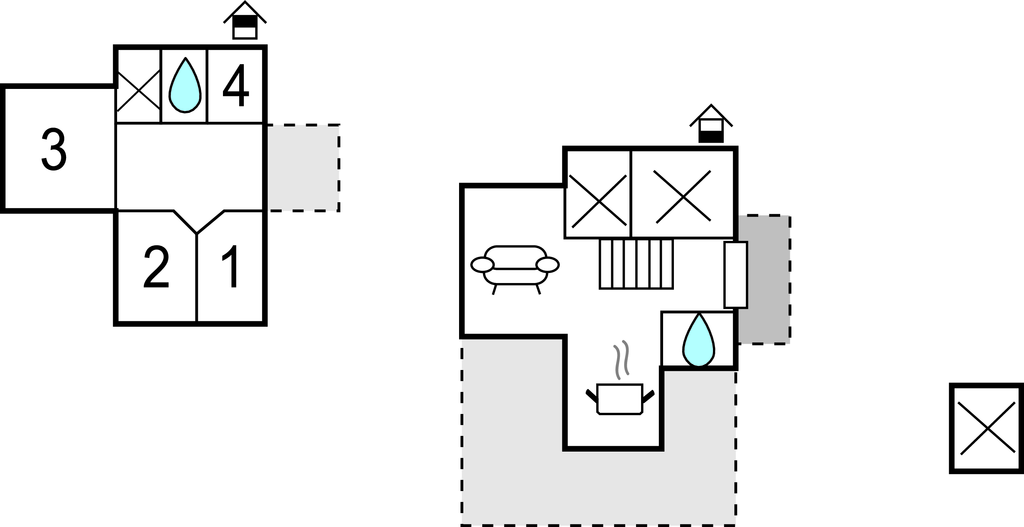 Feriehus - Mariefred , Sverige - S67174 