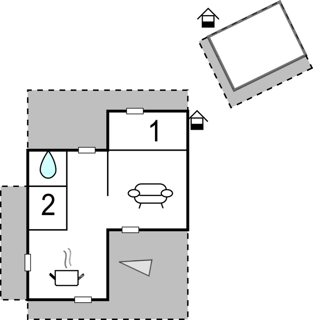 Feriehus - Sparreholm , Sverige - S67244 