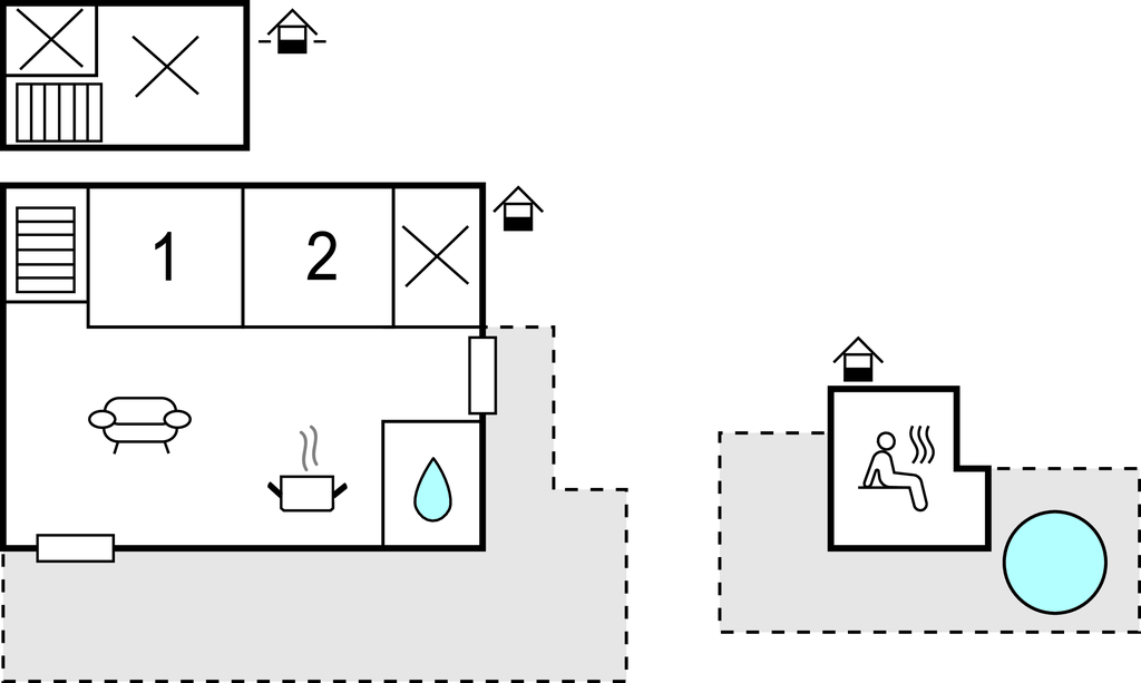 Feriehuse - Rönninge , Sverige - S70233 