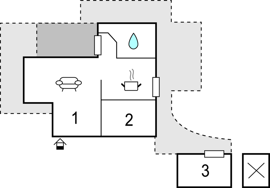 Feriehus - Årsta Havsbad , Sverige - S70170 