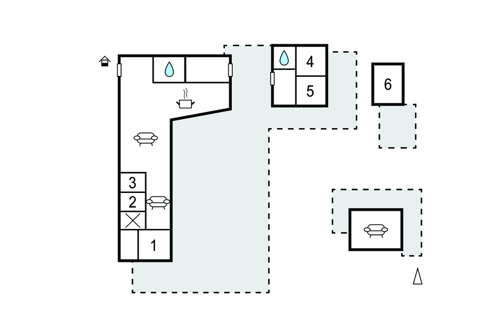 Semesterhus - Älgö/Saltsjöbaden , Sverige - S70500 