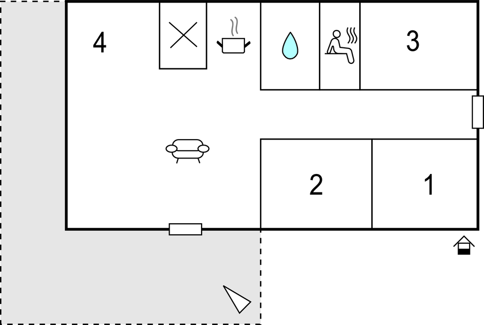 Feriehuse - Ludvika Sundet , Sverige - S84098 