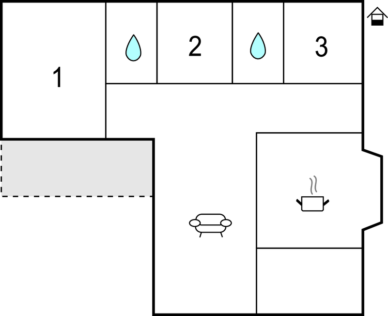 Feriehuse - Rämshyttan Borlänge , Sverige - S84079 