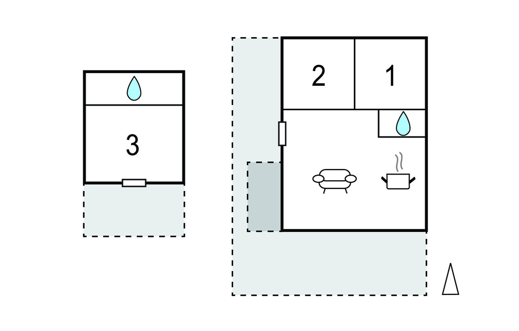 Ferienhaeuser - Ön Storsandskär Umeå , Schweden - S95046 
