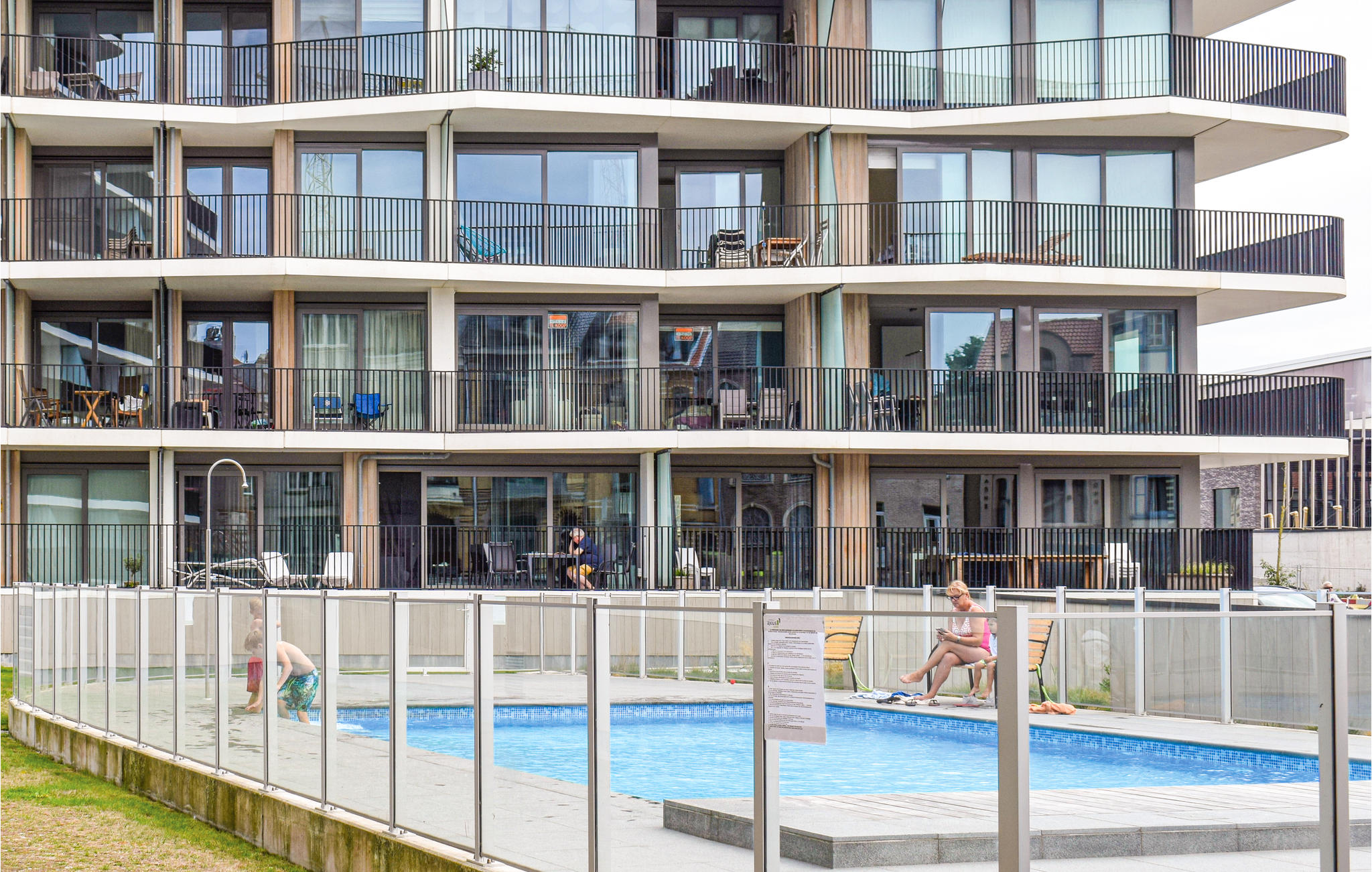 Vakantiehuis met zwembad in Oostende (België) voor 6 personen