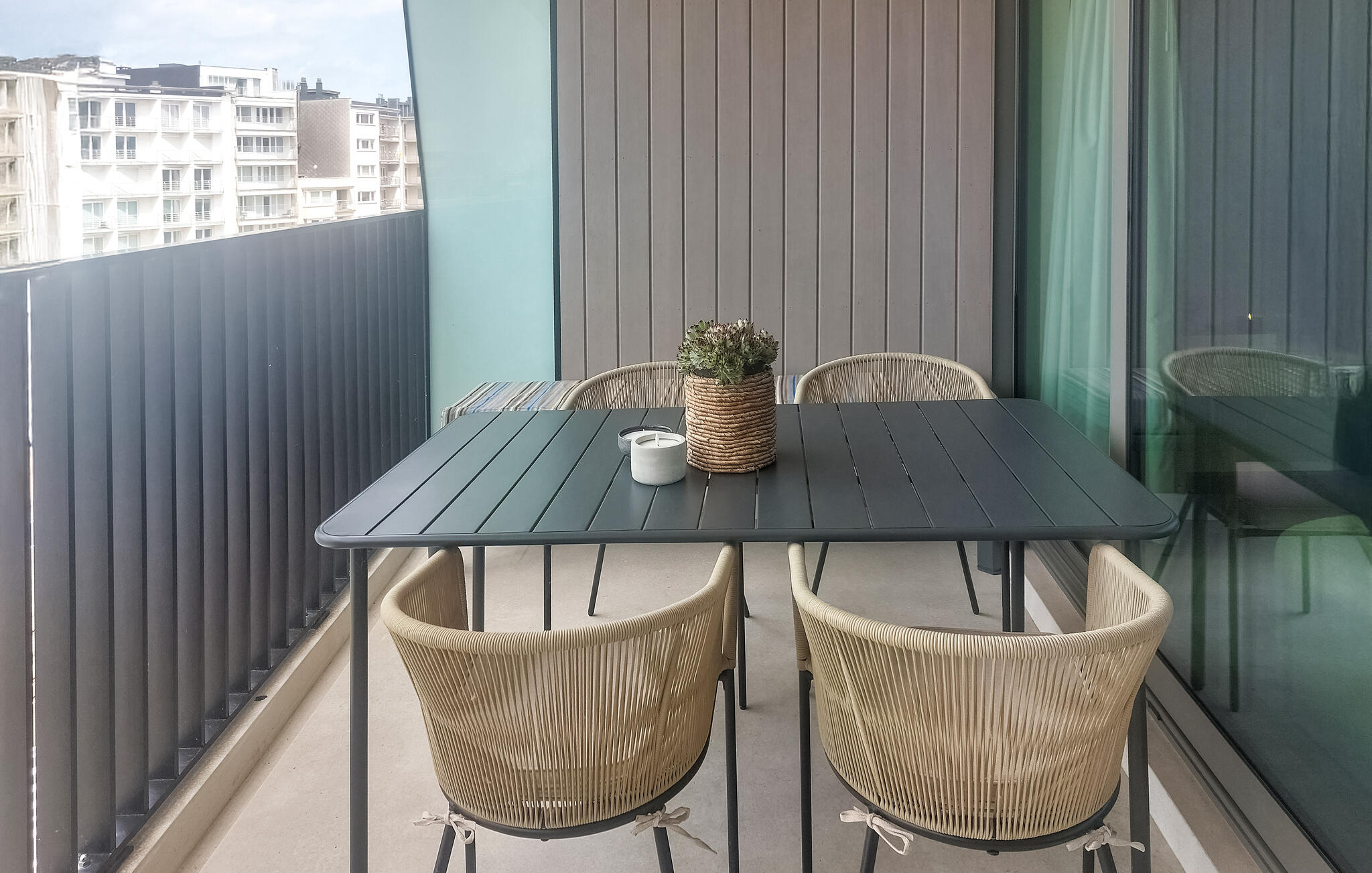 Vakantiehuis met zwembad in Oostende (België) voor 4 personen