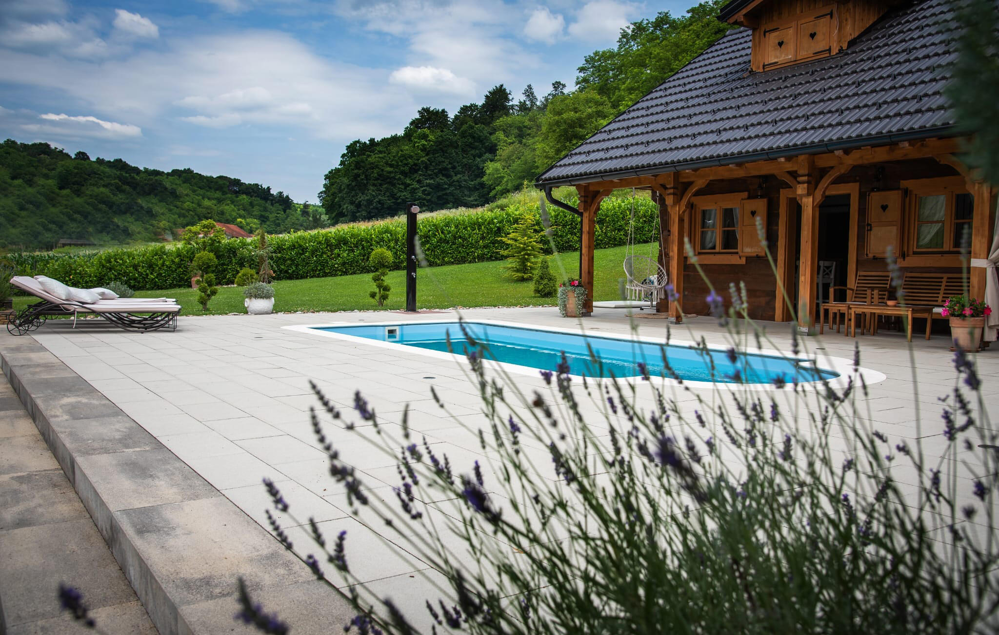 Vakantiehuis met omheinde tuin in Krapina-Druzilovec (Kroatië) 1 hond is welkom