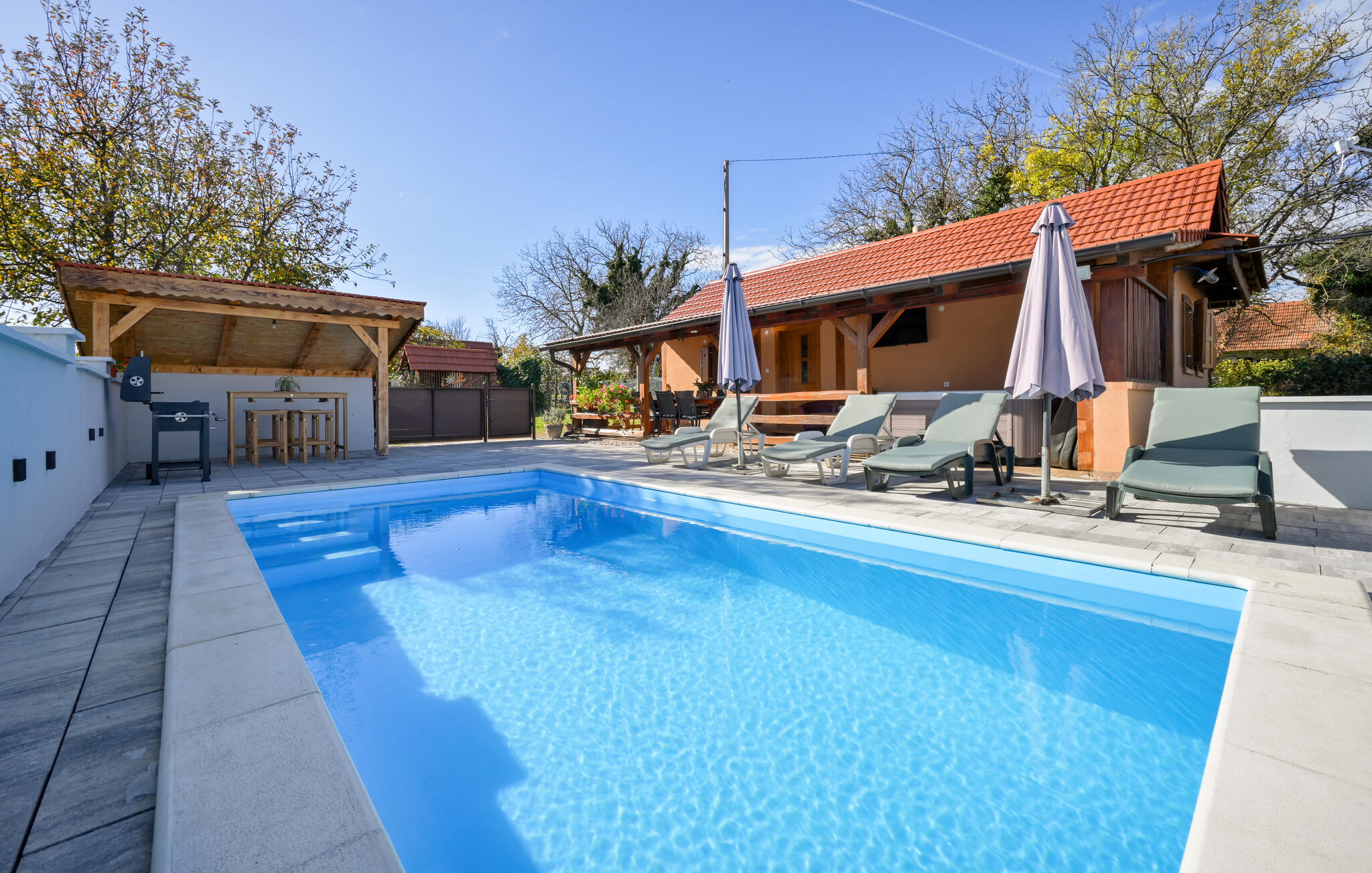 Vakantiehuis met privé zwembad in Kutina (Kroatië) voor 3 personen