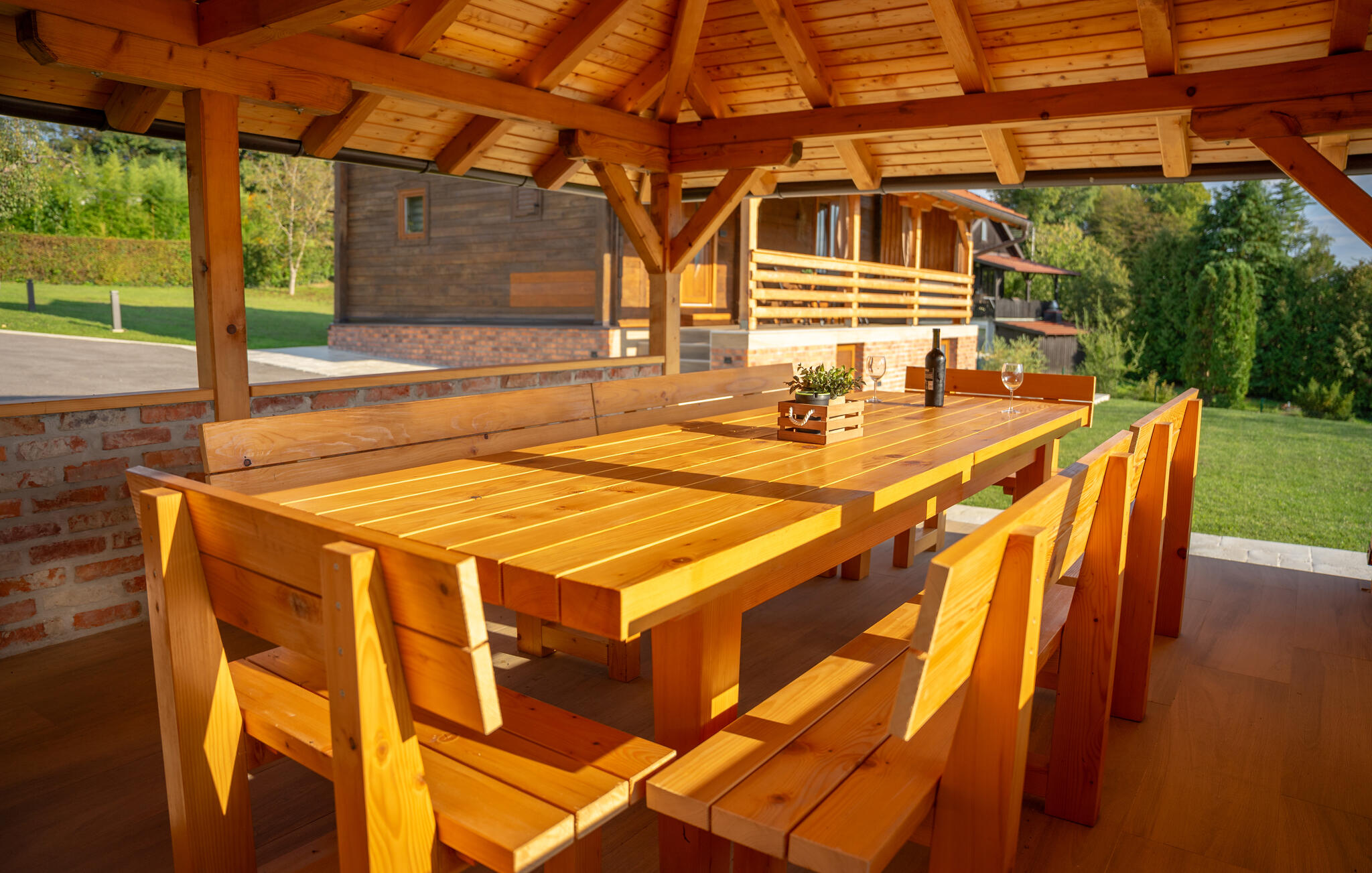 Ferienhaus mit umzäuntem Garten in Zagreb - Pisarovina (Kroatien) und 1 Hund erlaubt