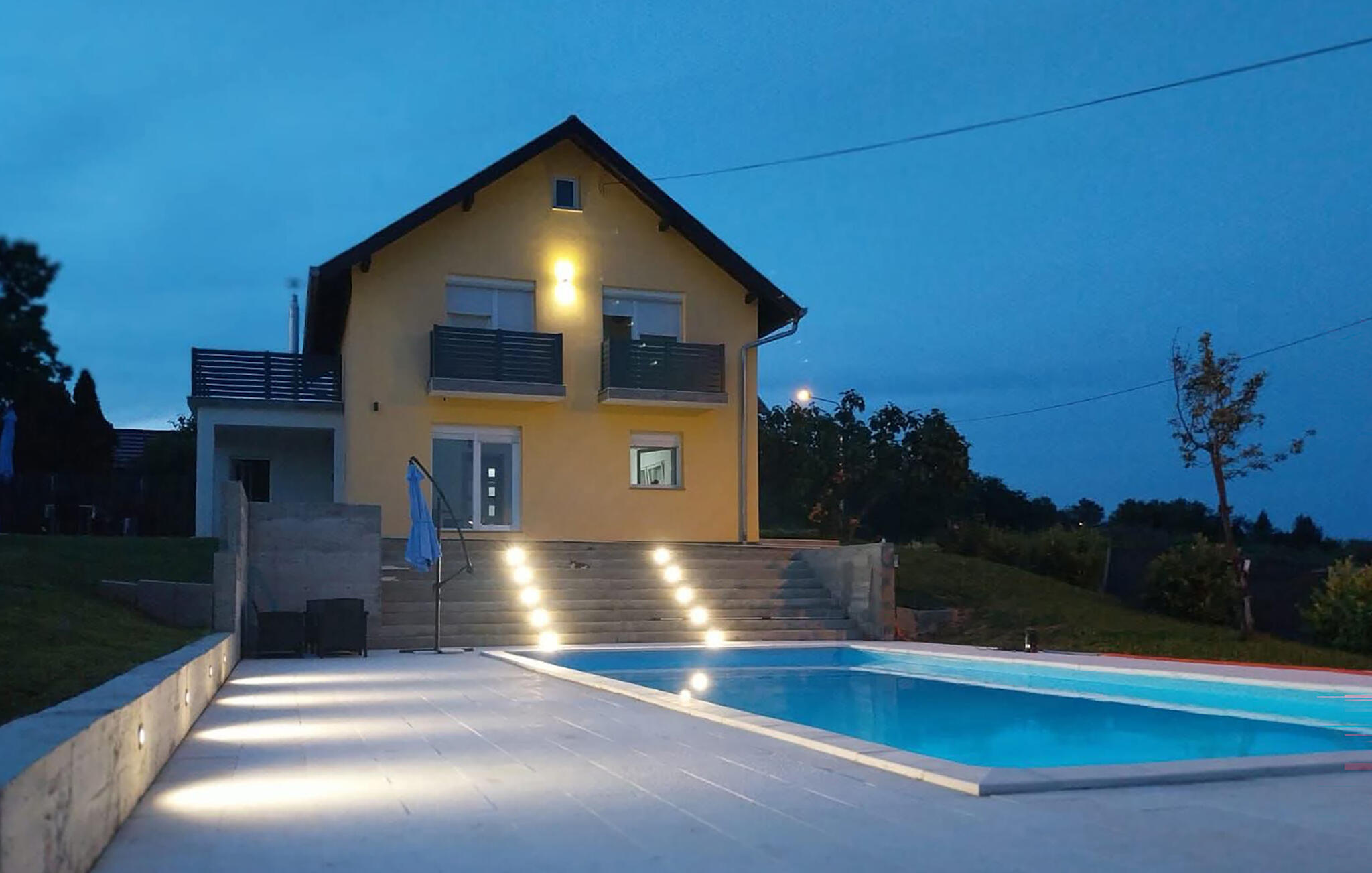 Vakantiehuis met privé zwembad in Slavonski brod (Kroatië) voor 7 personen