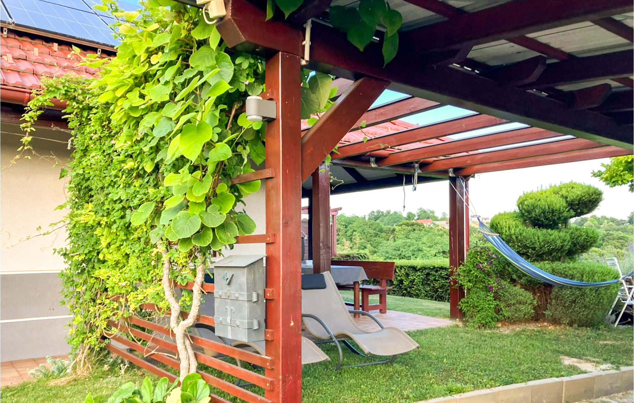 Vakantiehuis met omheinde tuin in Sveti Martin na Muri-Grkavesca (Kroatië) 3 honden zijn welkom