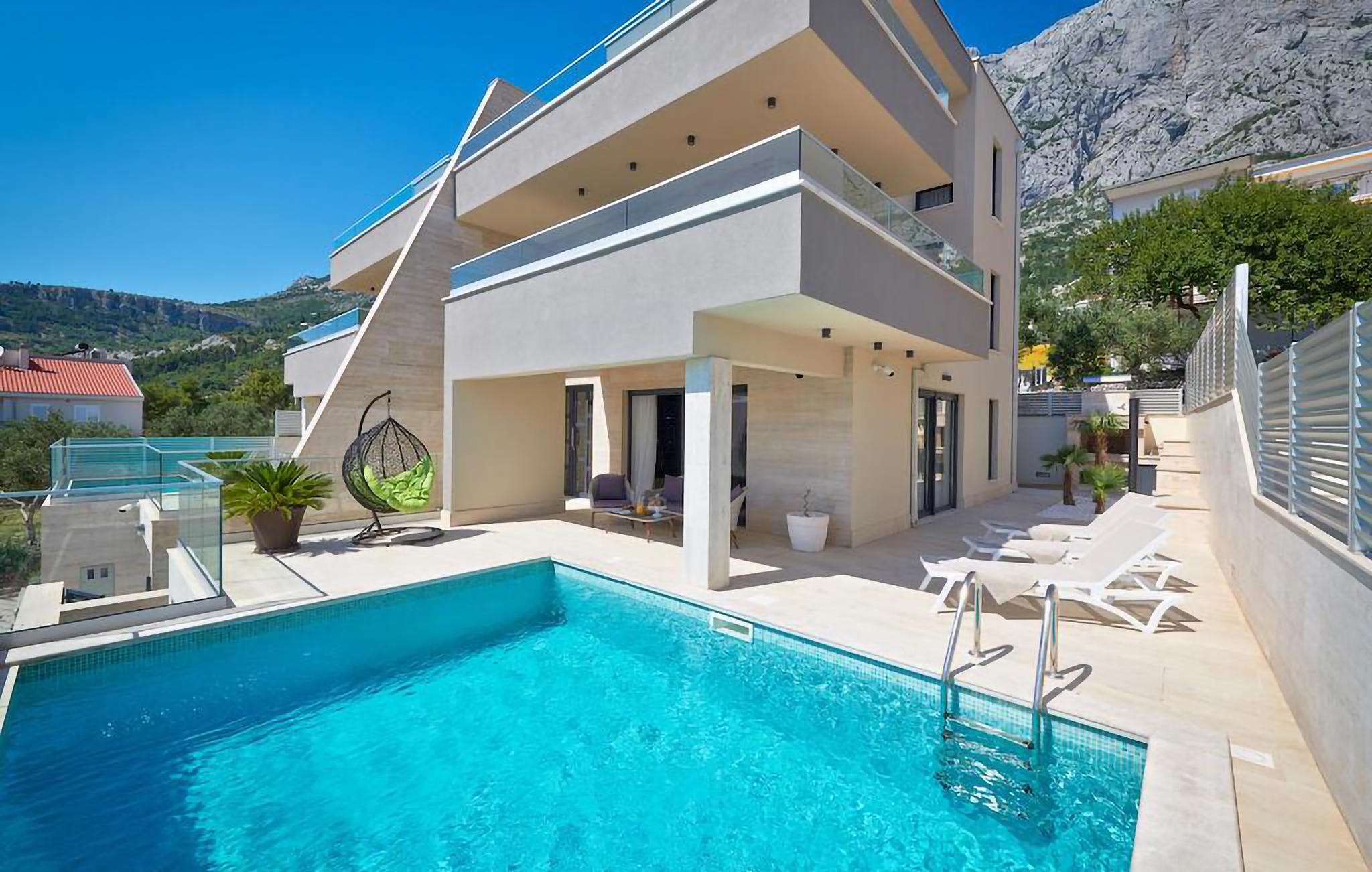 Vakantiehuis met privé zwembad in Makarska (Kroatië) voor 6 personen