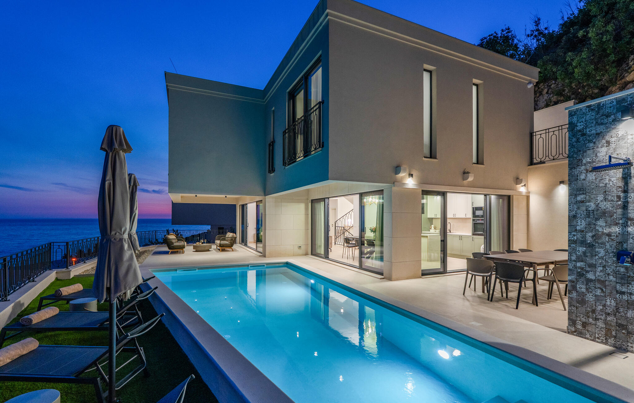 Vakantiehuis met privé zwembad in Dubrovnik-Mlini (Kroatië) voor 8 personen