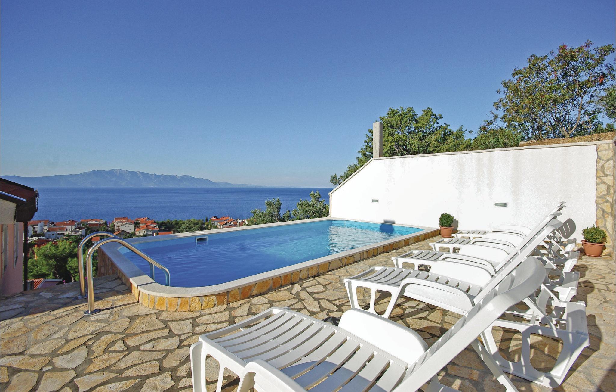 Vakantiehuis met zwembad in Makarska-Podaca (Kroatië) voor 4 personen