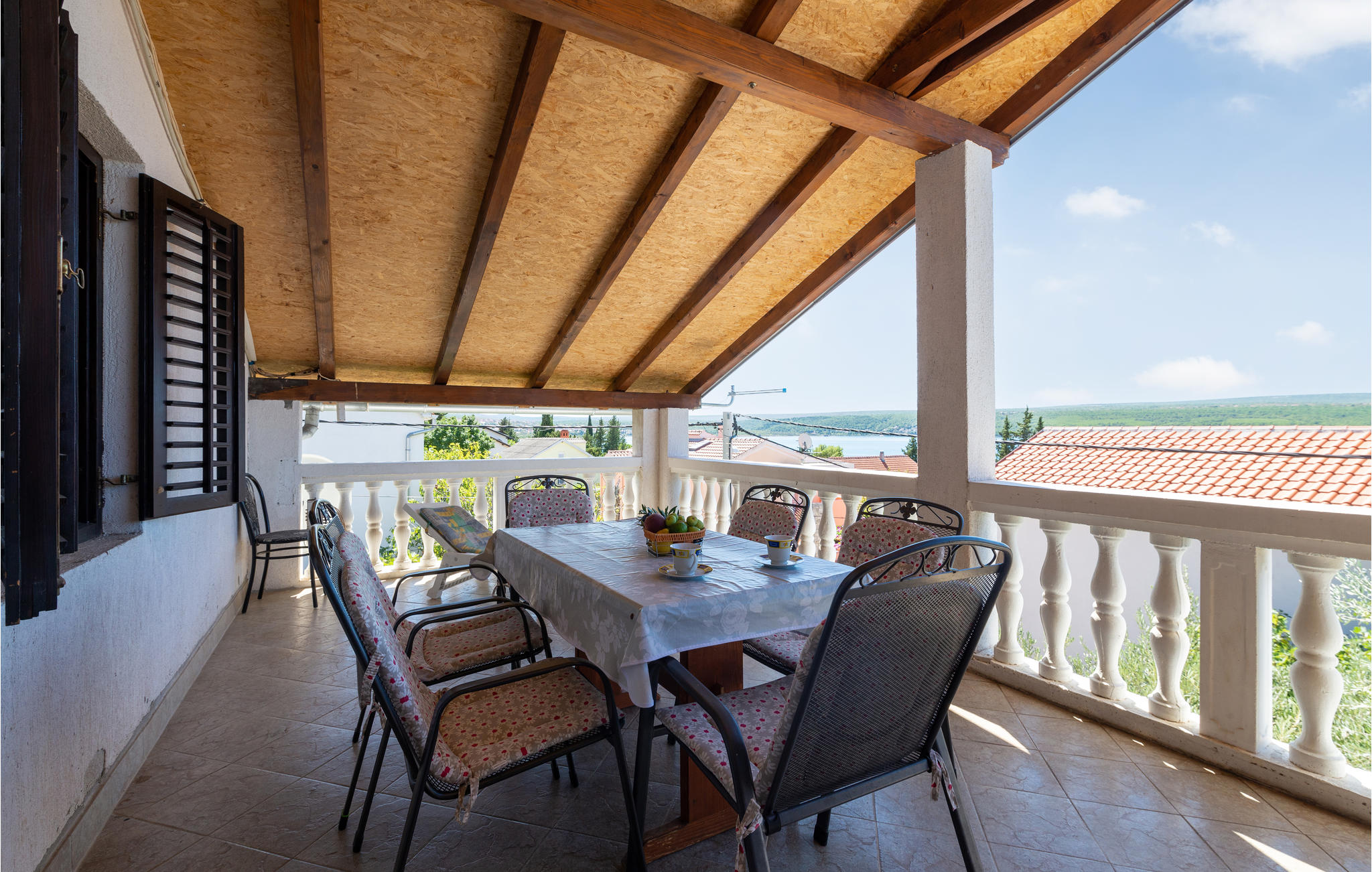 Vakantiehuis met omheinde tuin in Zadar Krusevo (Kroatië) 1 hond is welkom