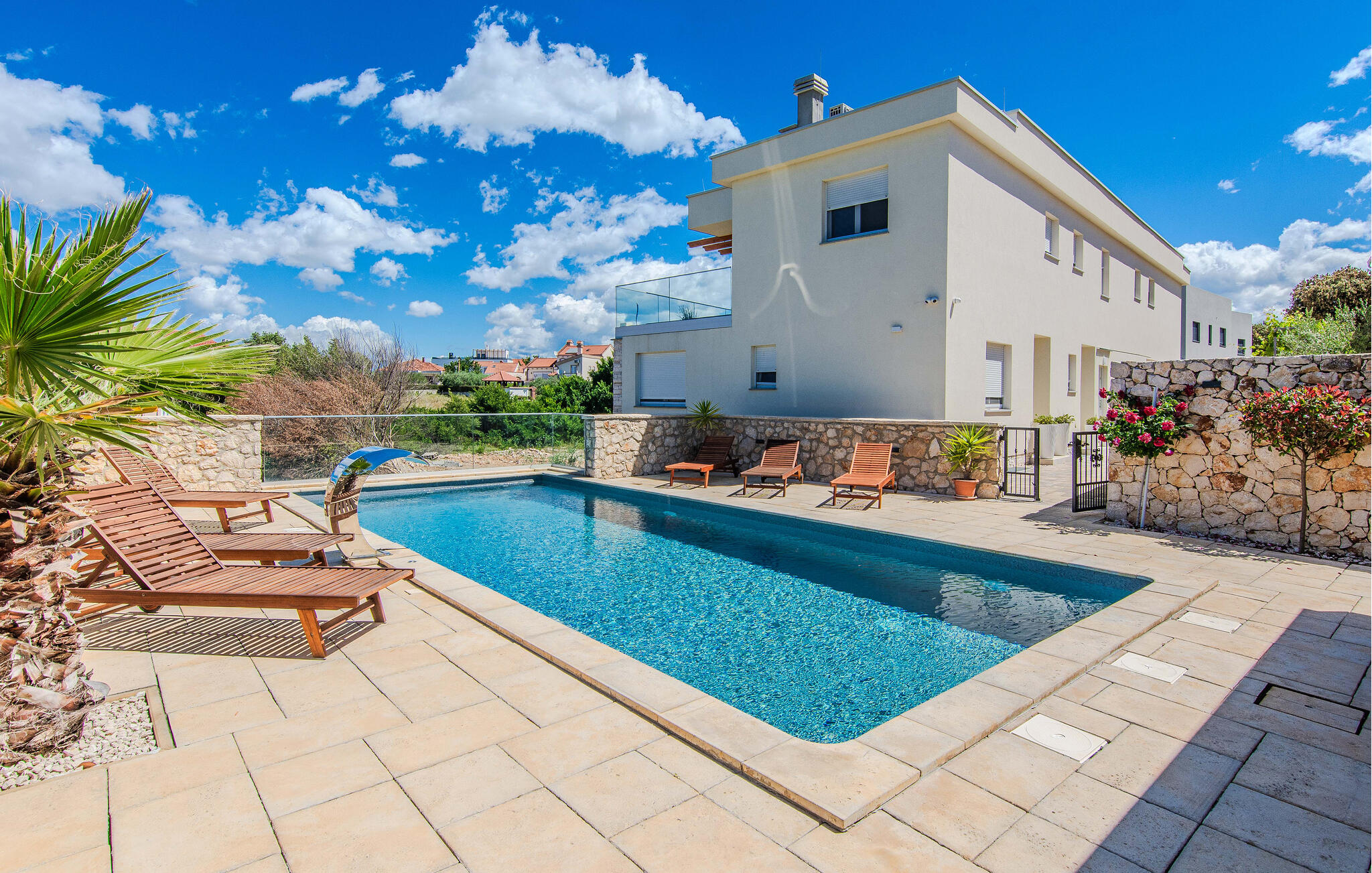 Vakantiehuis met zwembad in Nin-Zaton (Kroatië) voor 4 personen