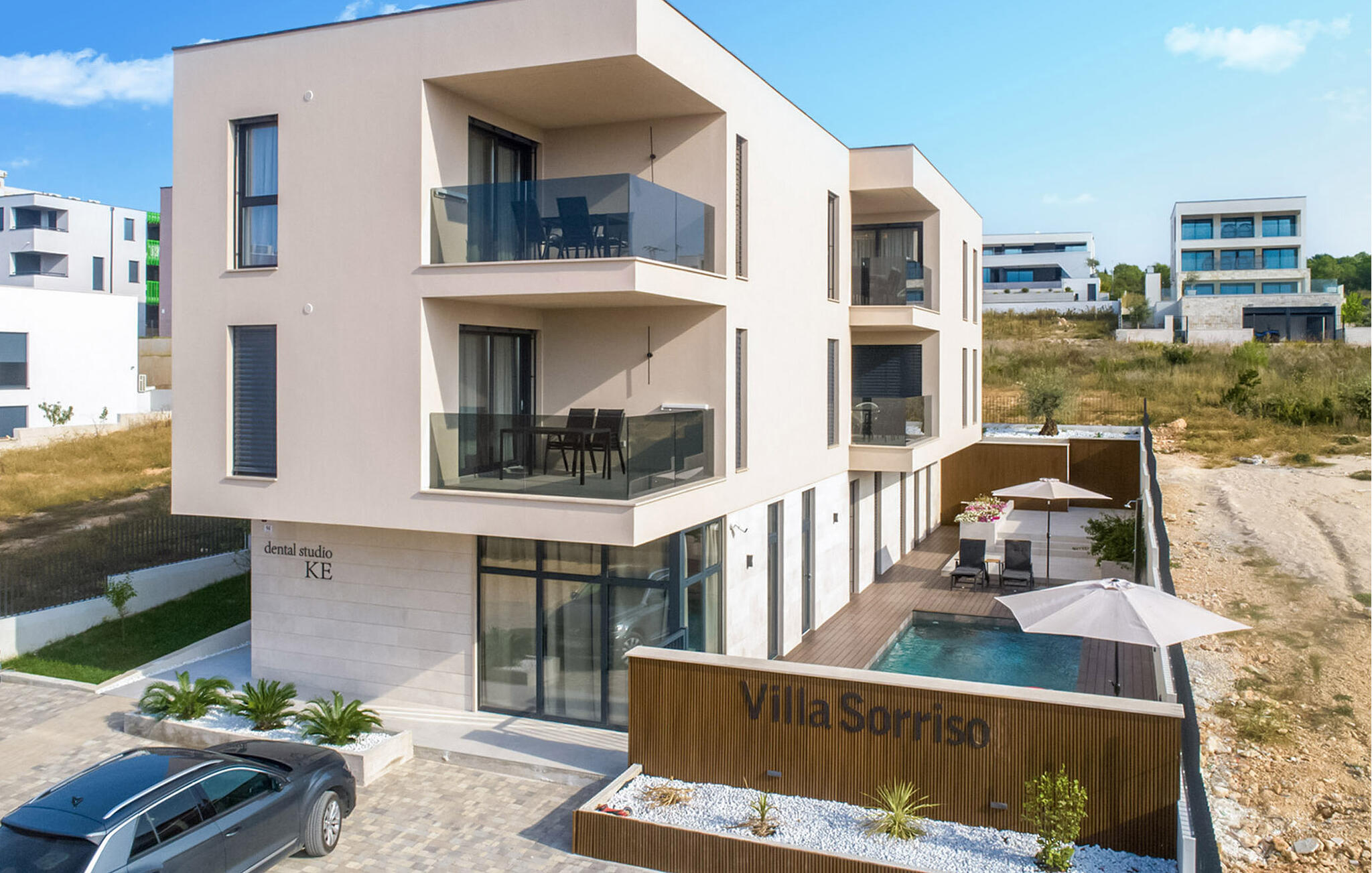 Vakantiehuis met zwembad in Biograd-Sveti Filip i Jakov (Kroatië) voor 2 personen