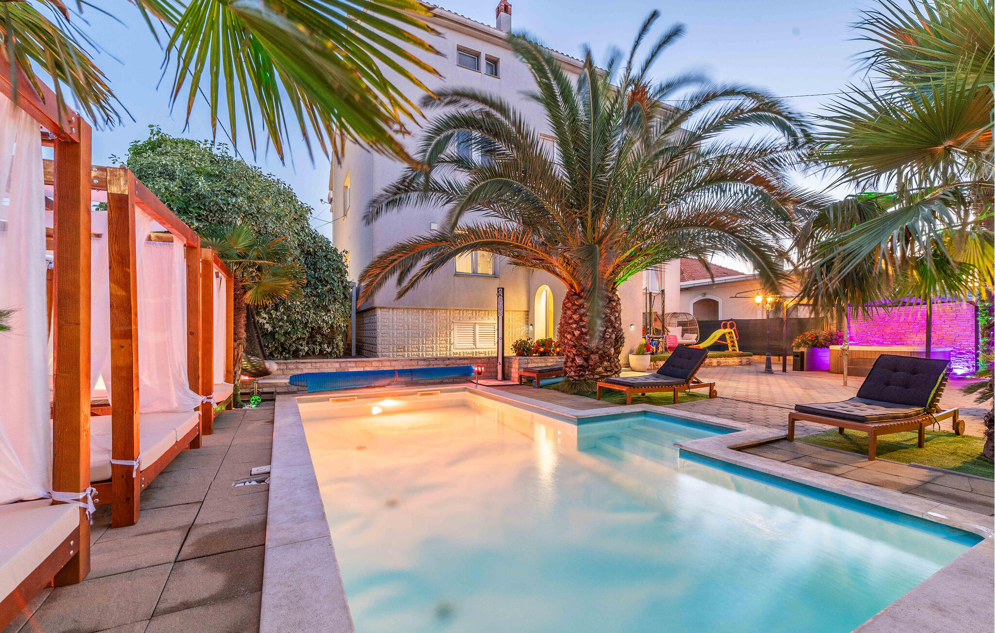 Vakantiehuis met bubbelbad in Zadar - Sukosan (Kroatië) voor 4 personen