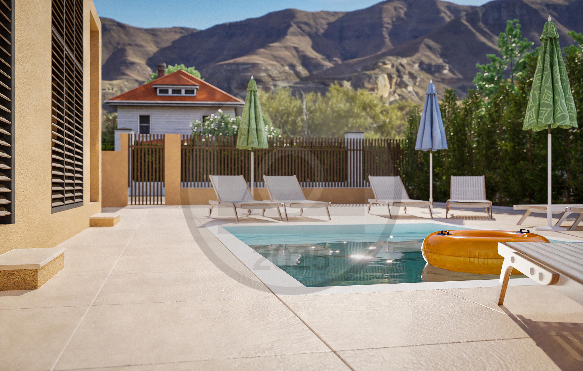 Vakantiehuis met zwembad in Starigrad Paklenica-Starigrad (Kroatië) voor 4 personen