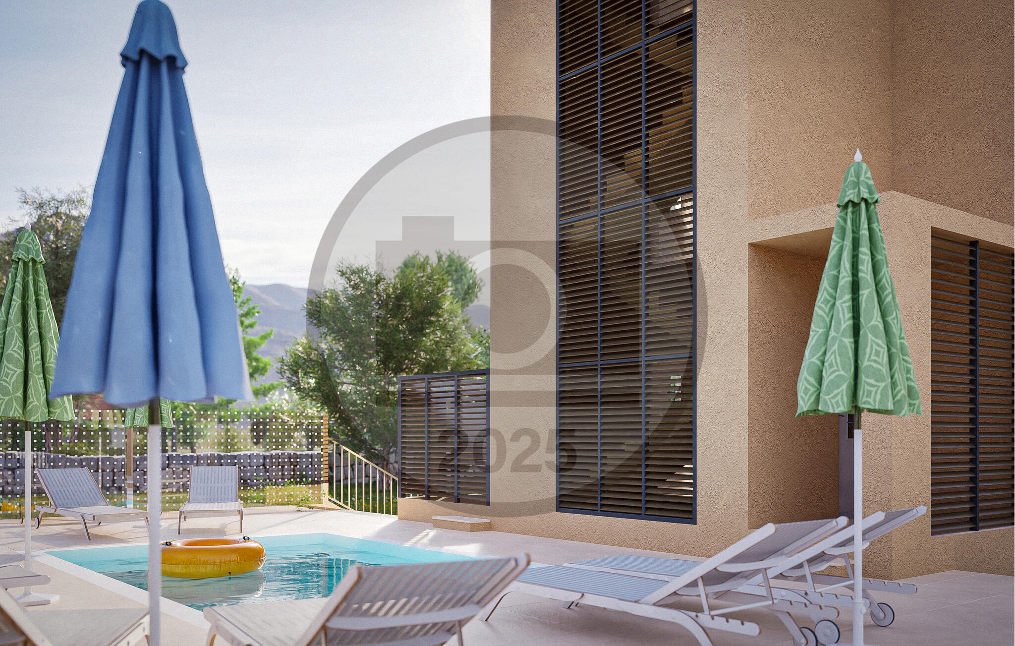 Vakantiehuis met zwembad in Starigrad Paklenica-Starigrad (Kroatië) voor 4 personen