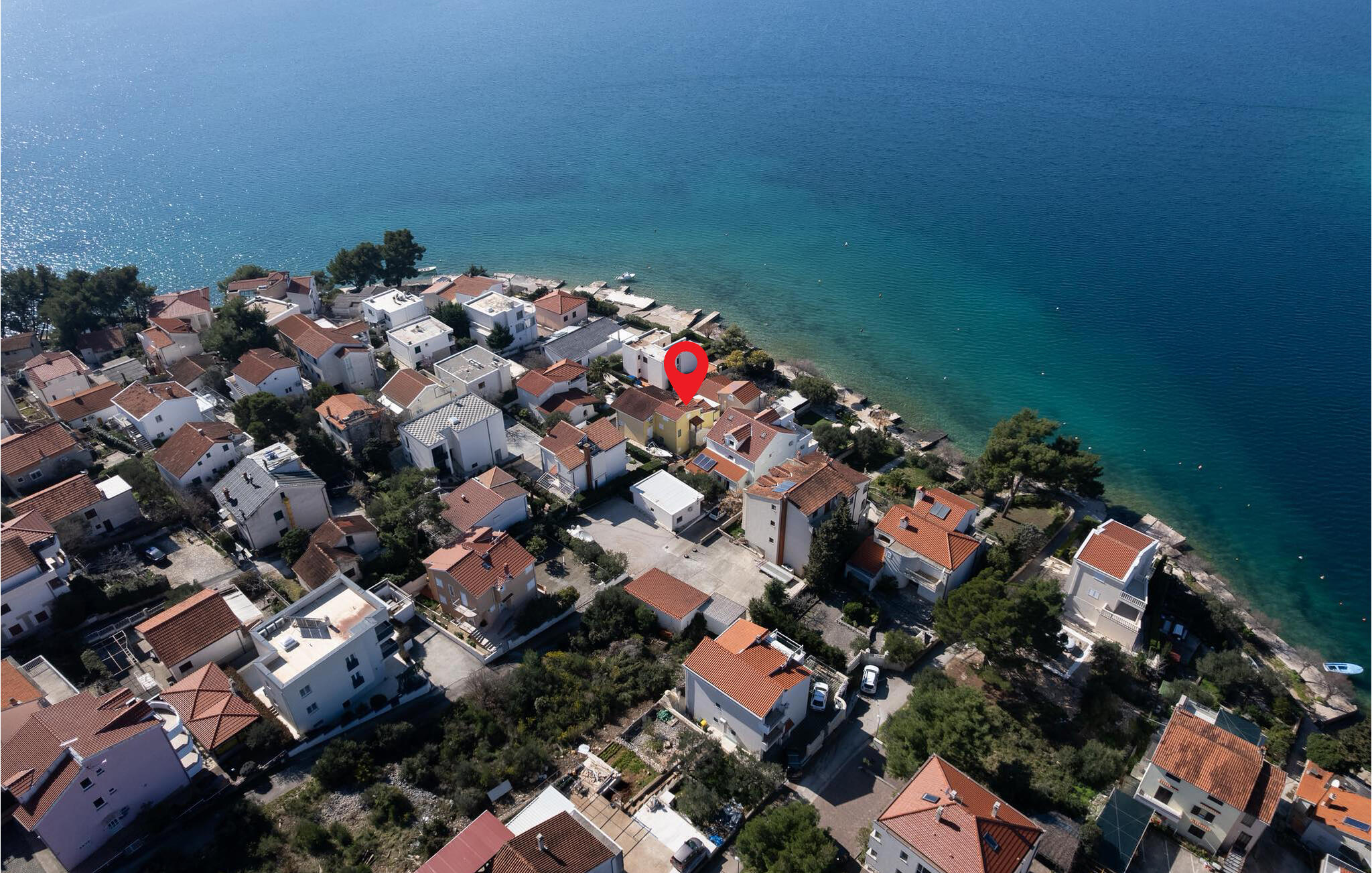 Ferienhaus in Sibenik - Zaboric (Kroatien) und 1 Hund erlaubt