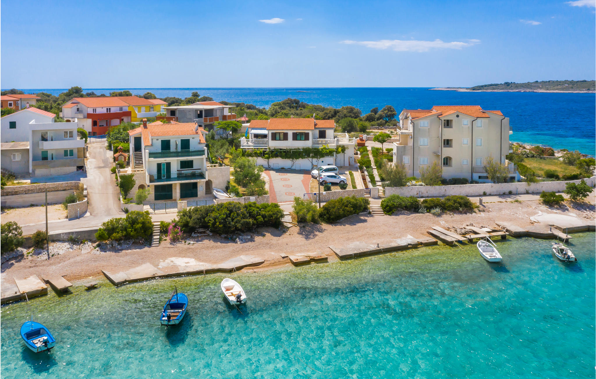 Vakantiehuis met 2 slaapkamer(s) in Rogoznica - Kanica (Kroatië) voor 4 personen