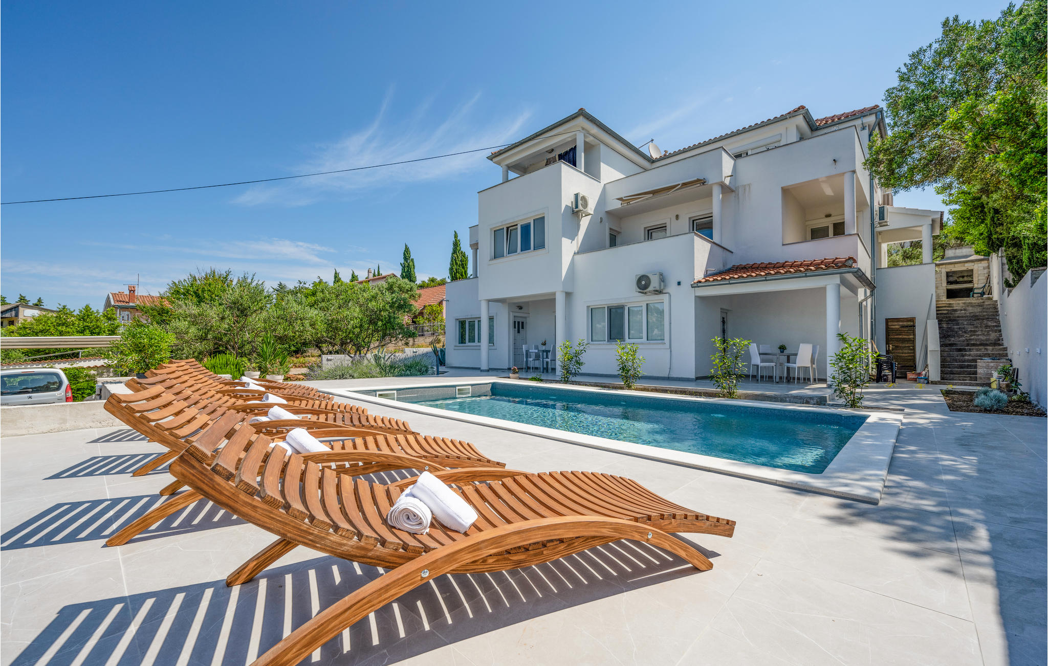 Vakantiehuis met zwembad in Murter (Kroatië) voor 6 personen