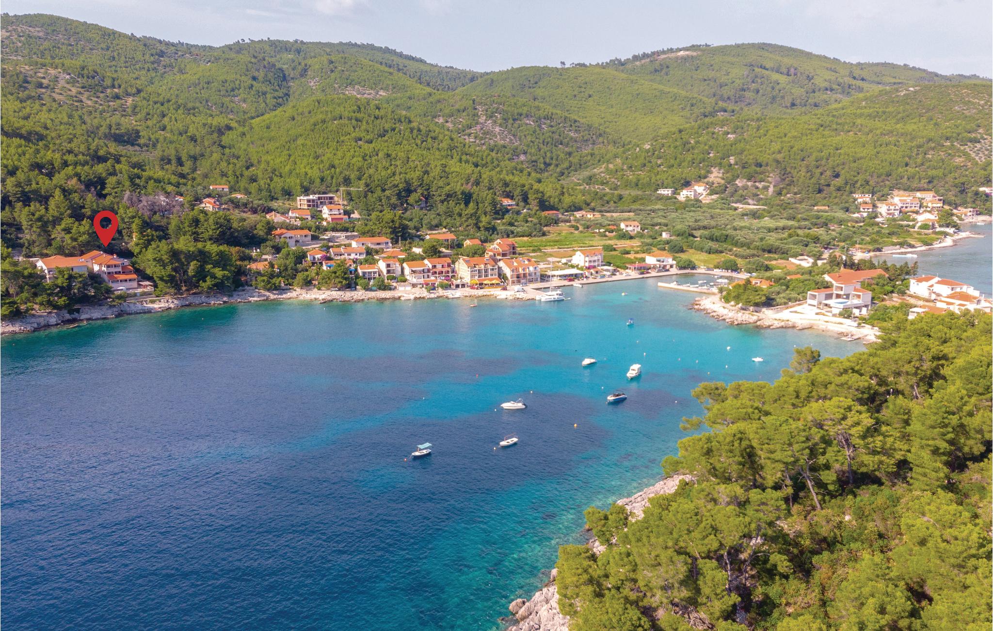 Vakantiehuis met zwembad in Korcula-Prizba (Kroatië) voor 6 personen