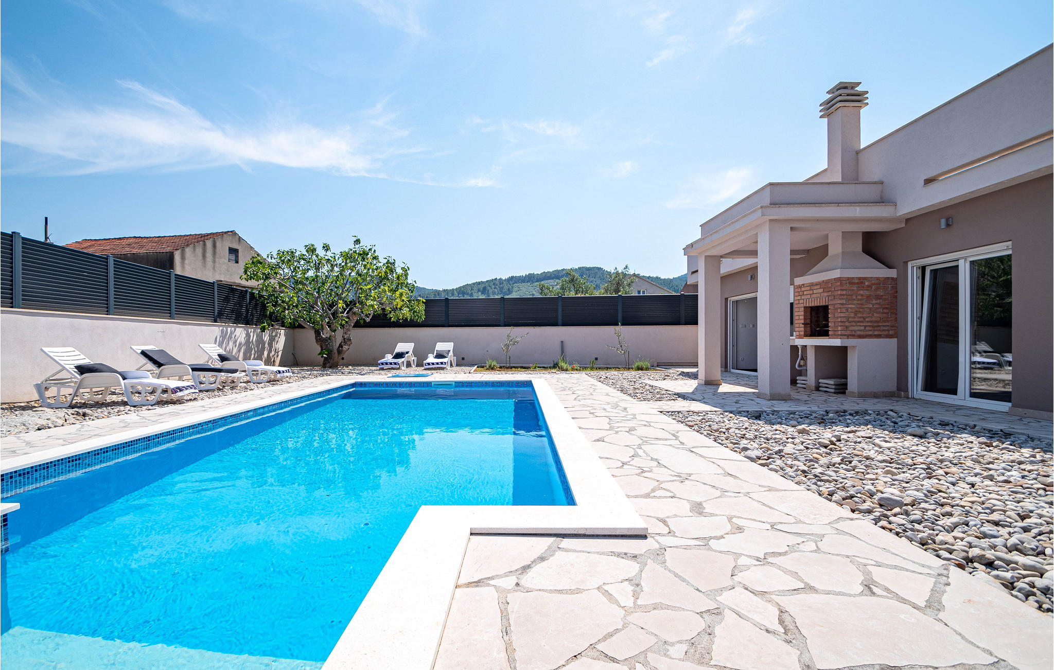 Vakantiehuis met privé zwembad in Vela Luka (Kroatië) voor 10 personen