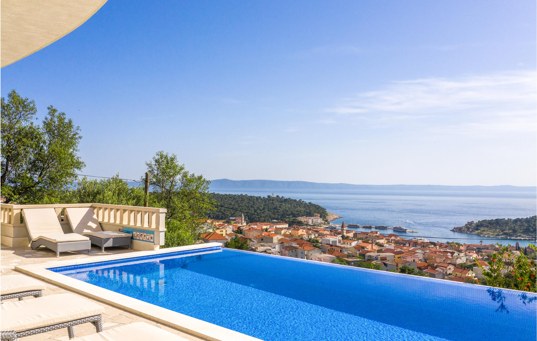 Vakantiehuis met privé zwembad in Makarska (Kroatië) voor 12 personen
