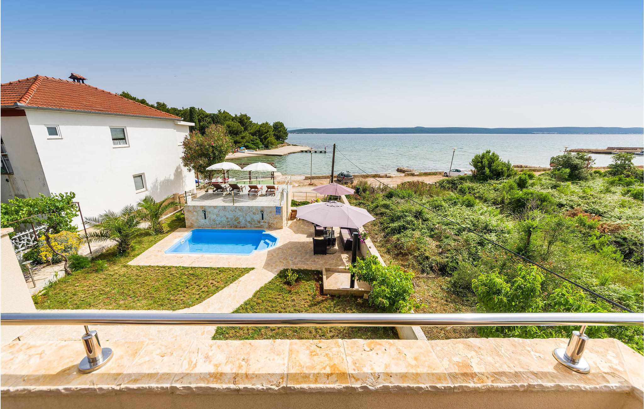 Vakantiehuis met zwembad in Pasman-Zdrelac (Kroatië) voor 4 personen