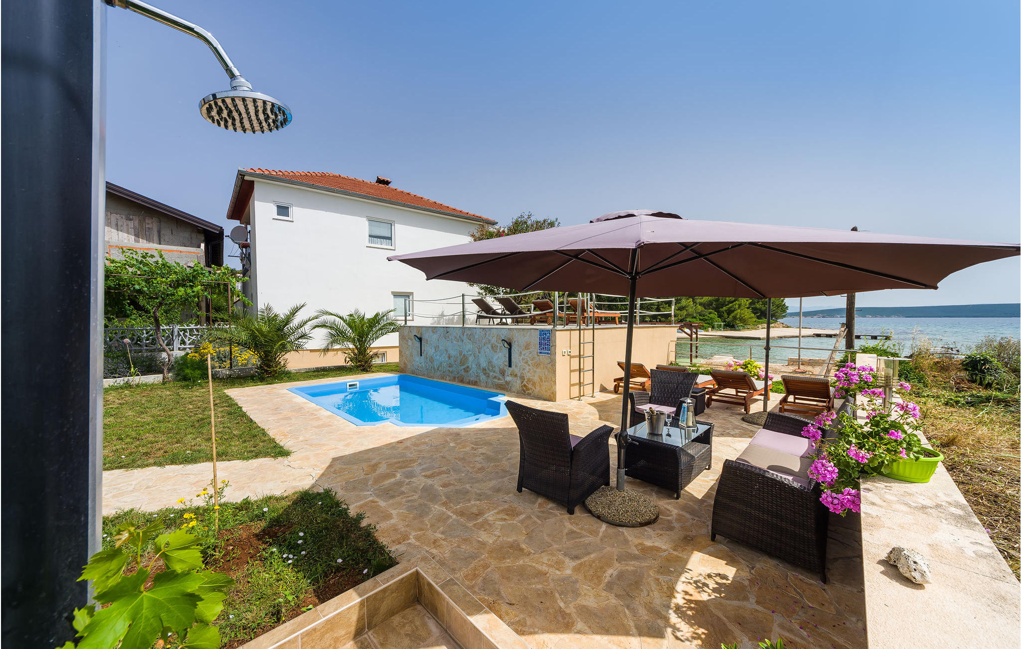 Vakantiehuis met zwembad in Pasman-Zdrelac (Kroatië) voor 4 personen