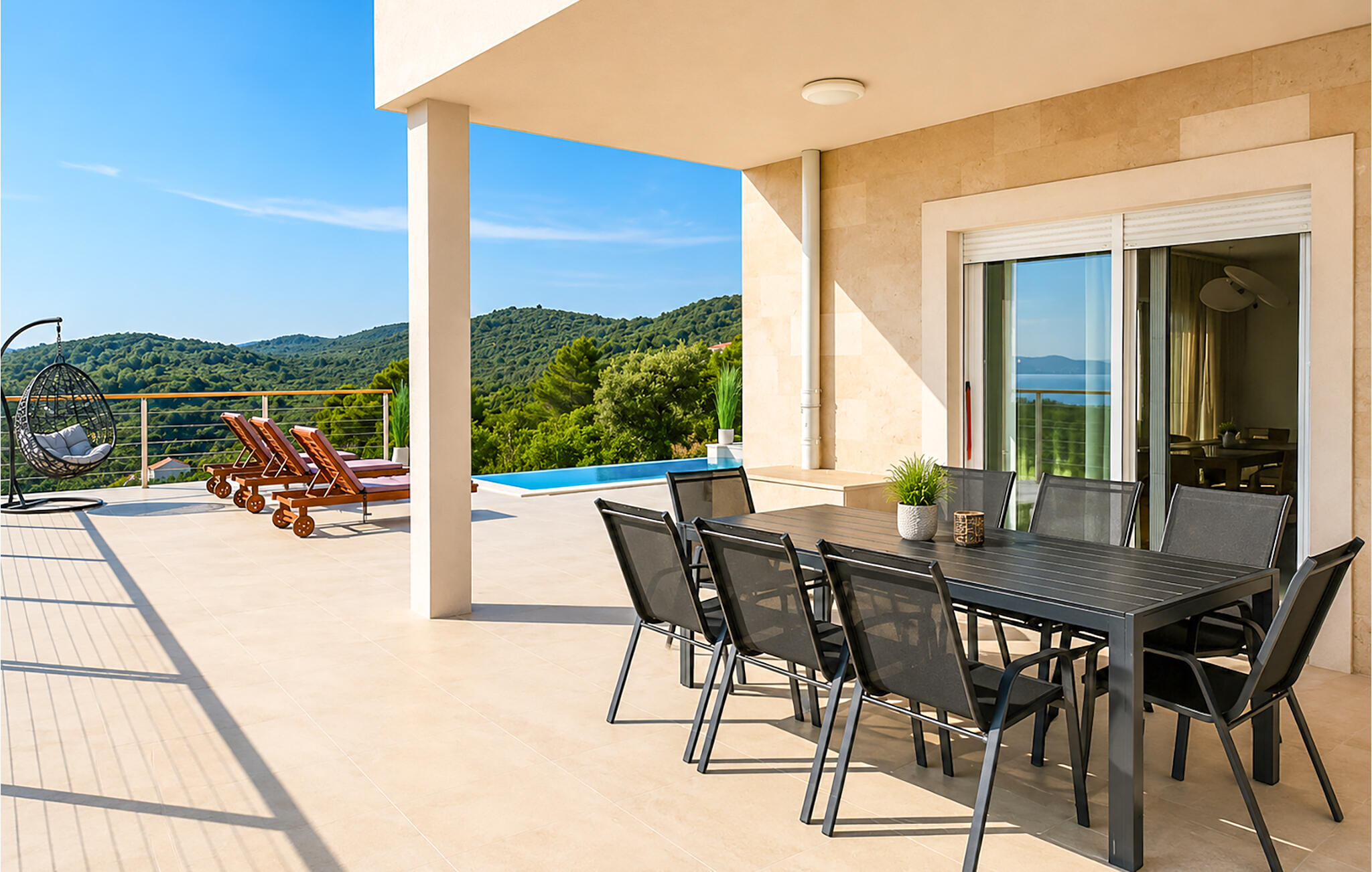 Ferienhaus mit umzäuntem Garten in Dugi otok - Zaglav (Kroatien) und 1 Hund erlaubt