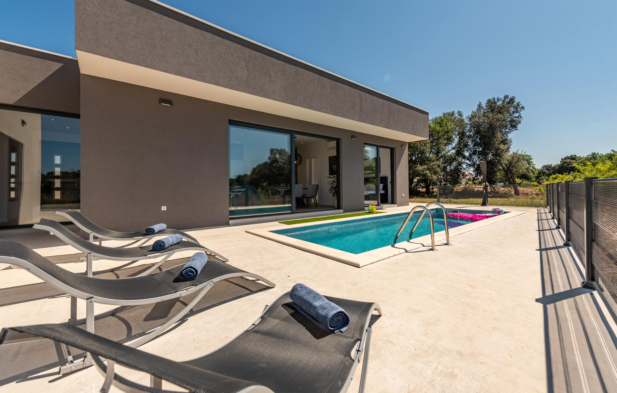 Vakantiehuis met privé zwembad in Zadar - Zaton (Kroatië) voor 6 personen