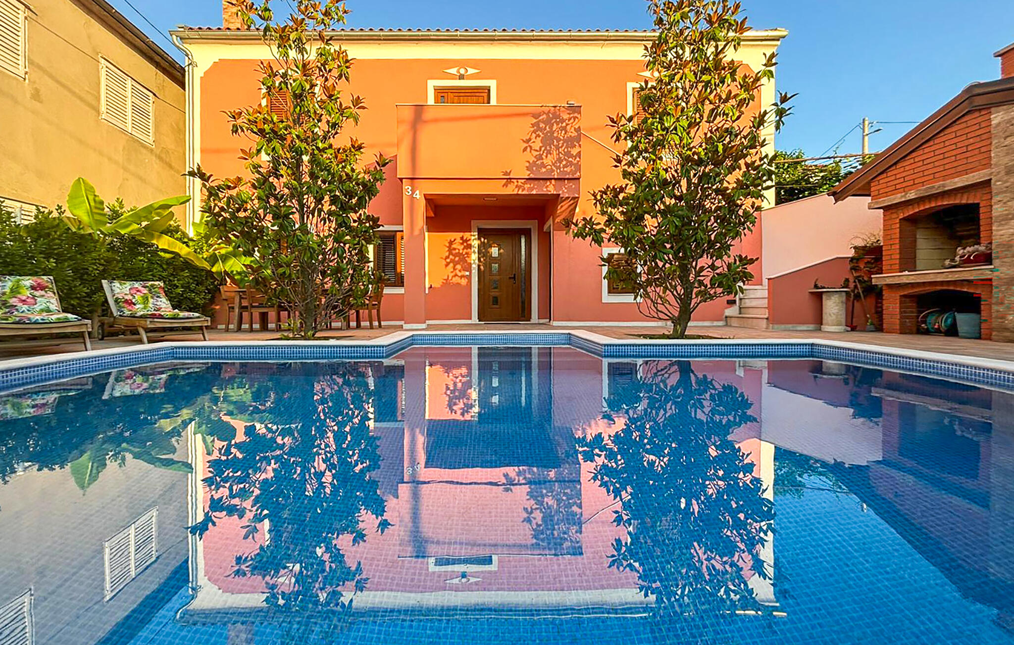 Vakantiehuis met privé zwembad in Zadar (Kroatië) voor 6 personen