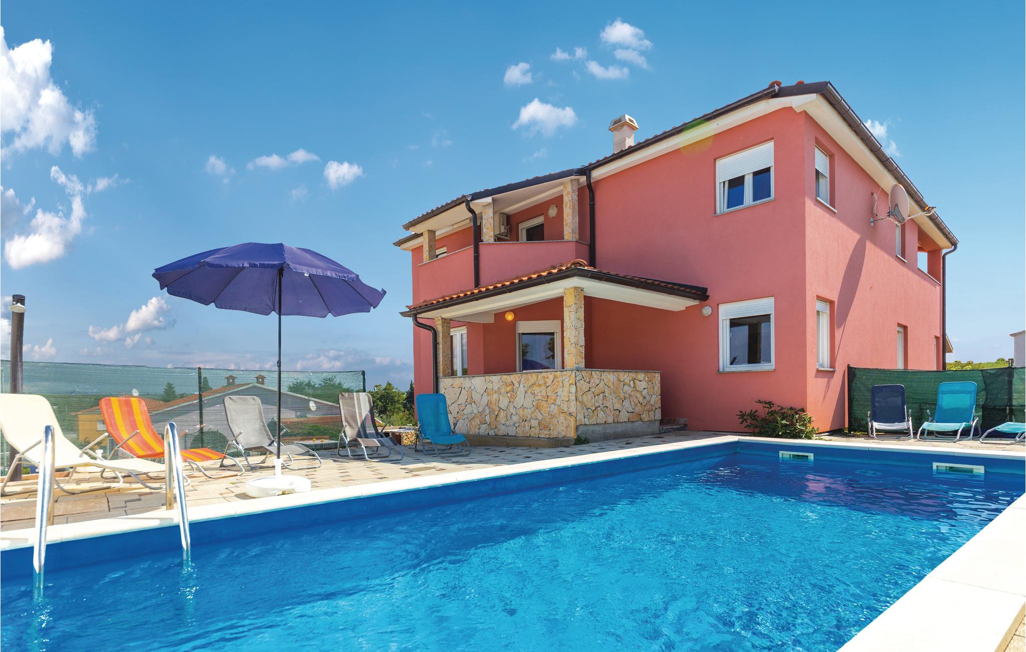 Vakantiehuis met privé zwembad in Banjole (Kroatië) voor 10 personen