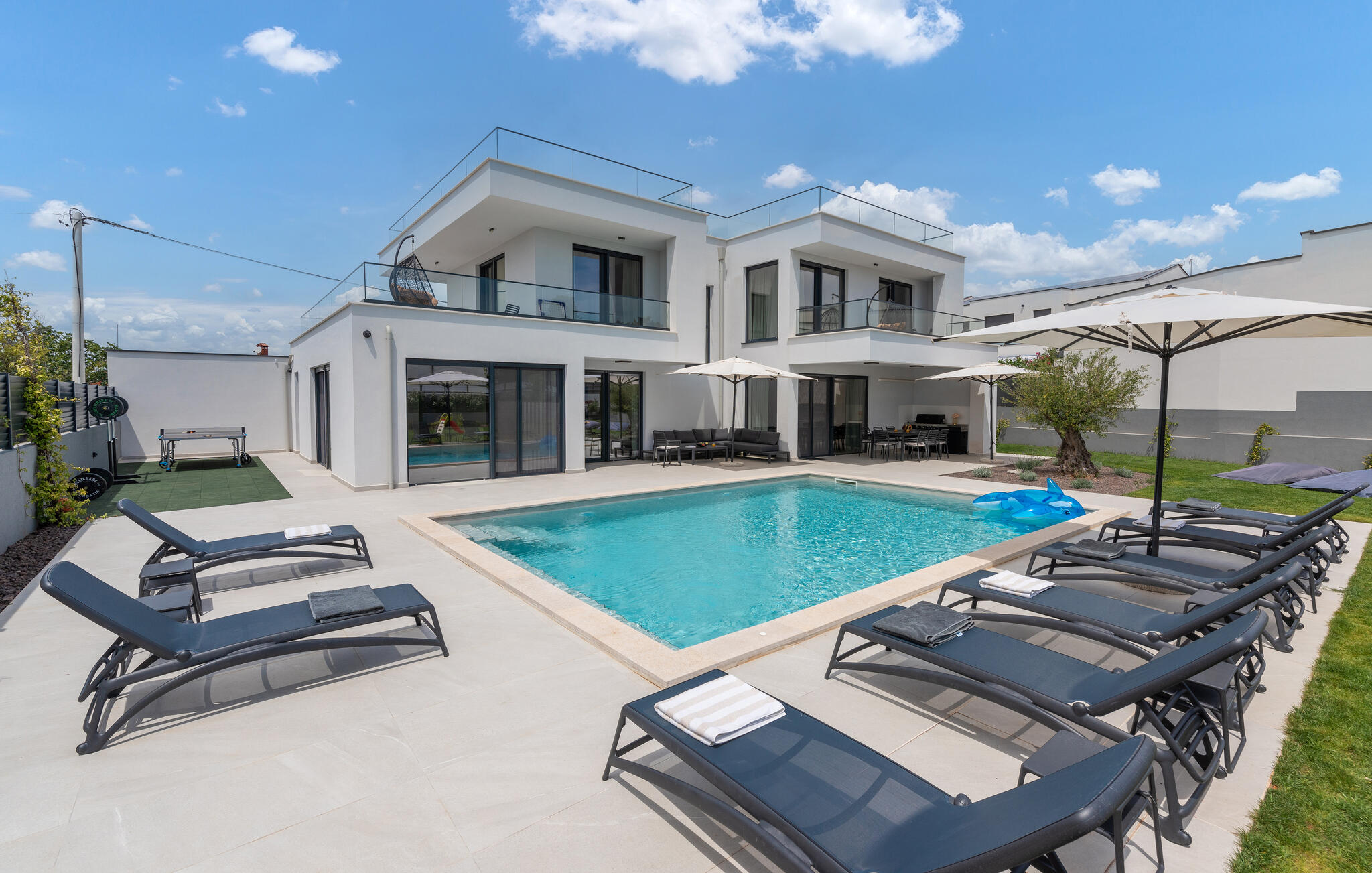 Vakantiehuis met privé zwembad in Banjole (Kroatië) voor 8 personen