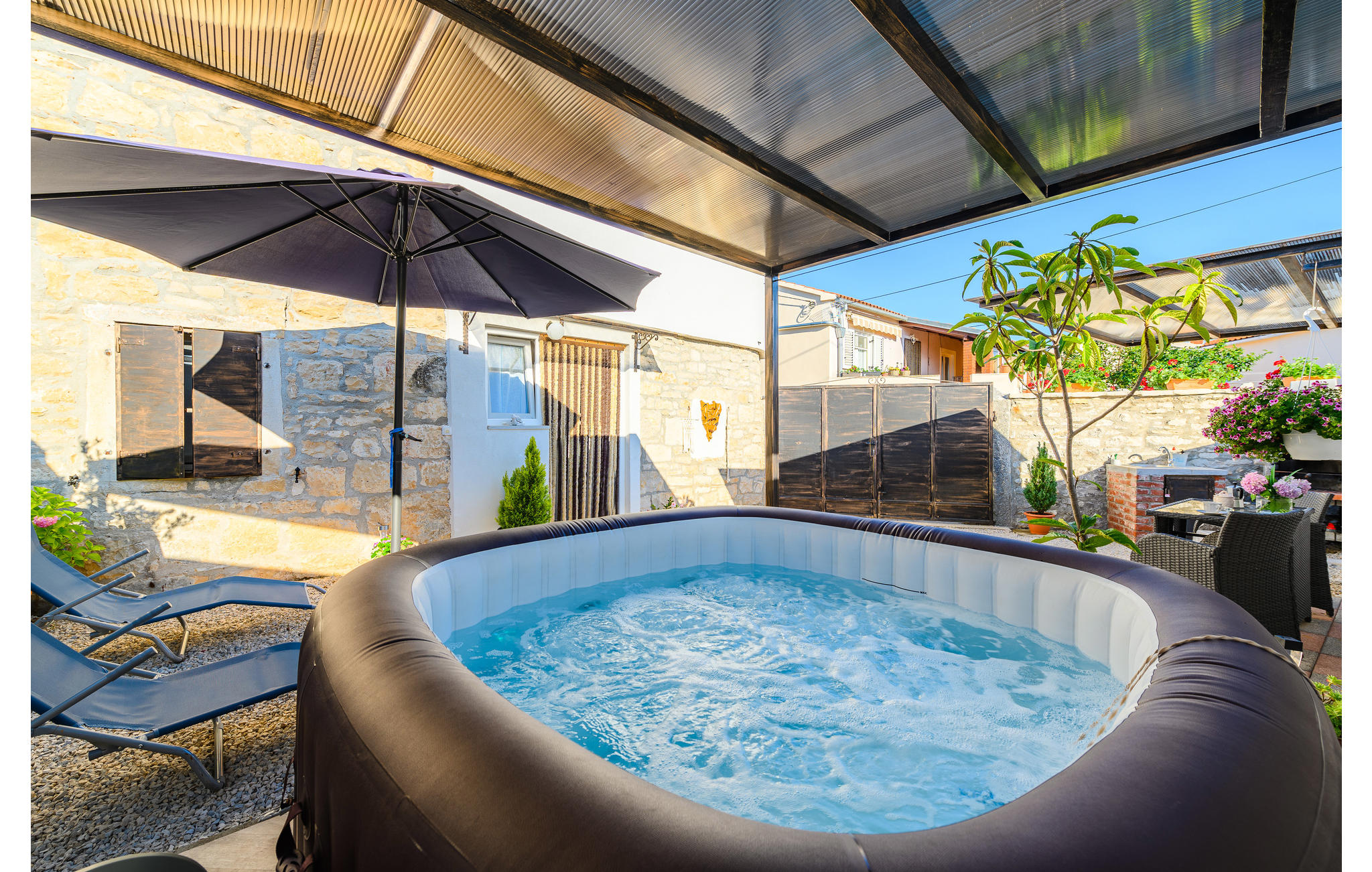 Vakantiehuis met bubbelbad in Kanfanar-Barat (Kroatië) voor 2 personen