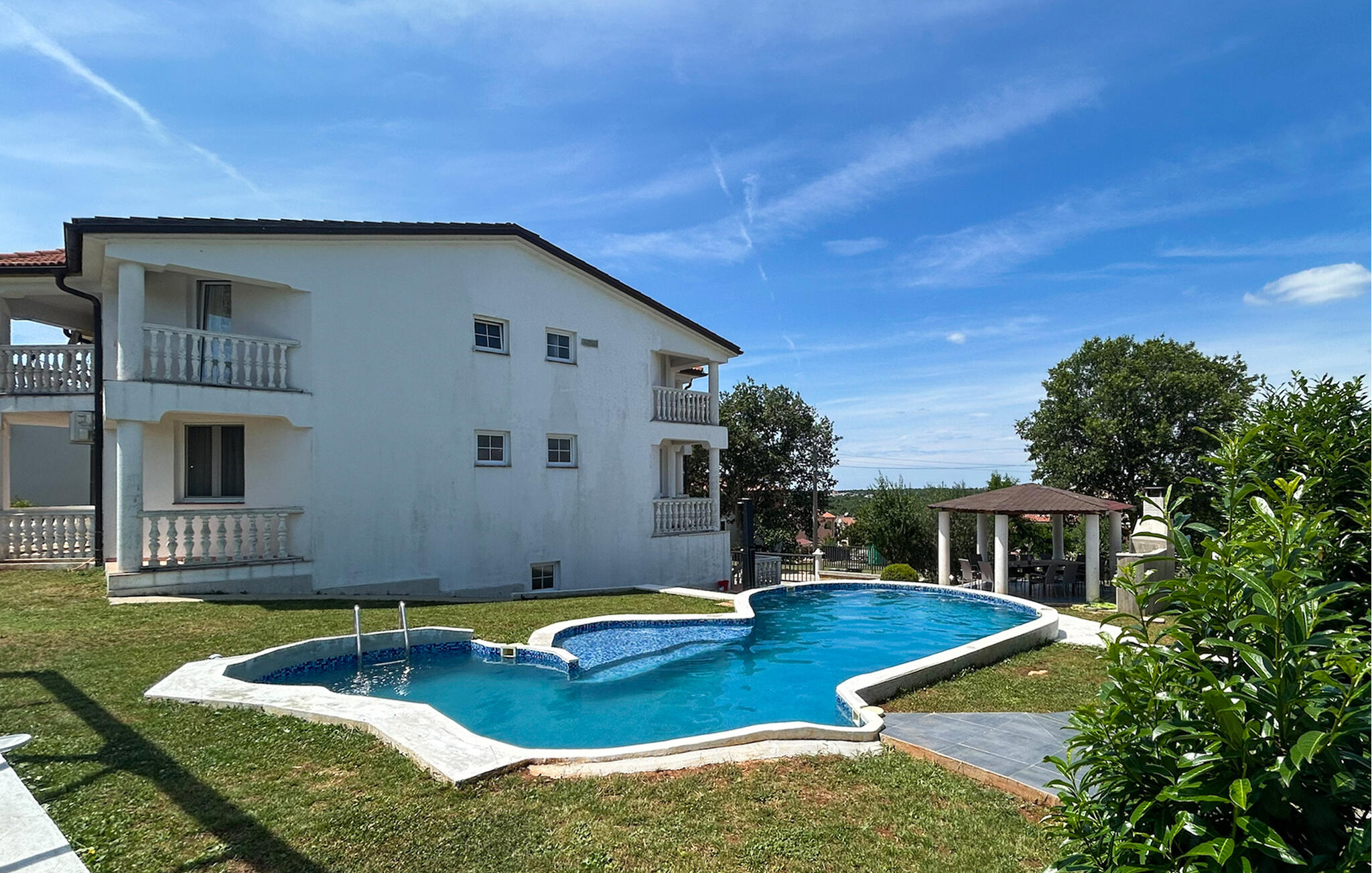 Vakantiehuis met privé zwembad in Porec-Radmani (Kroatië) voor 13 personen