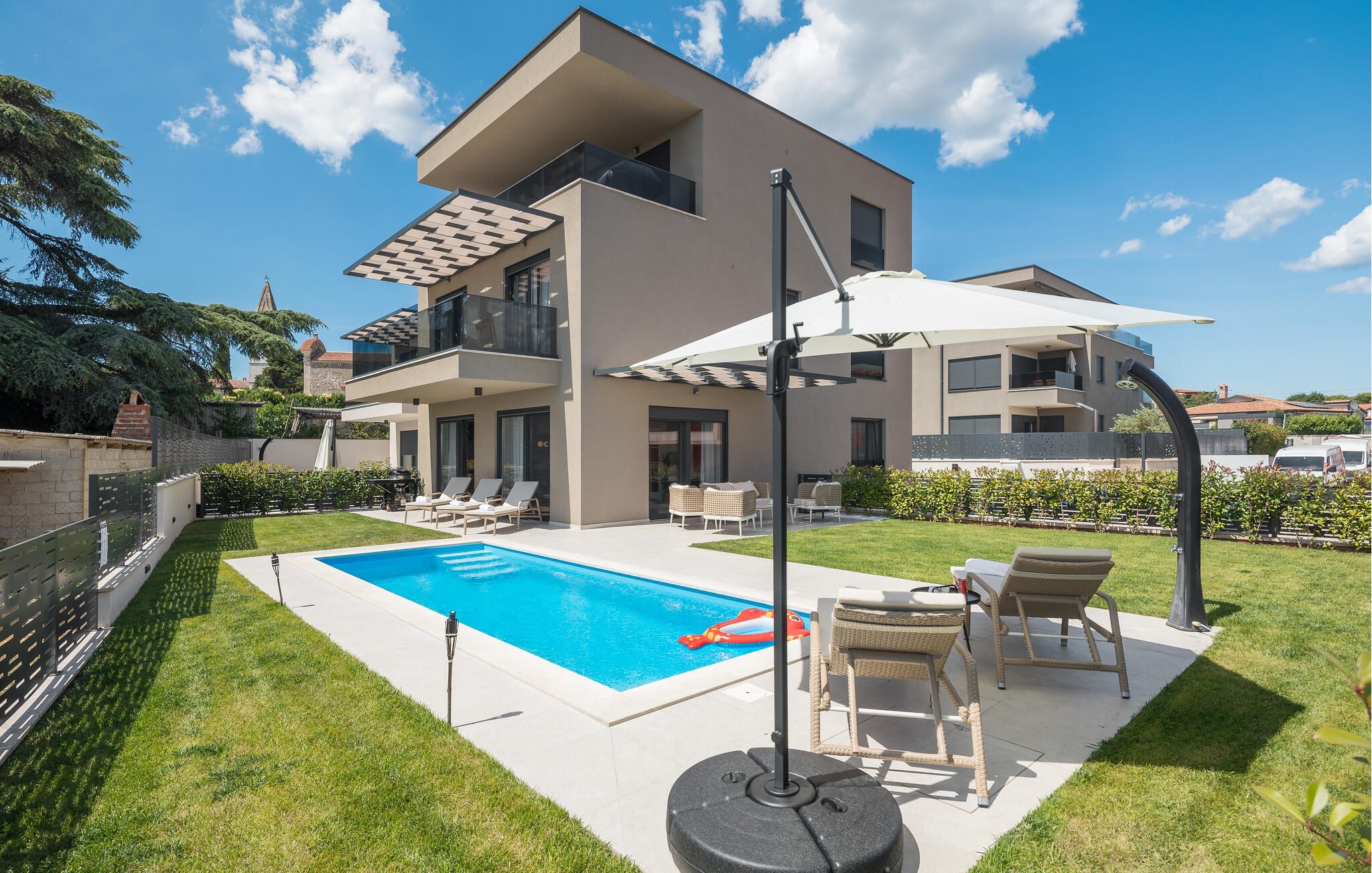 Vakantiehuis met privé zwembad in Porec - Tar (Kroatië) voor 6 personen