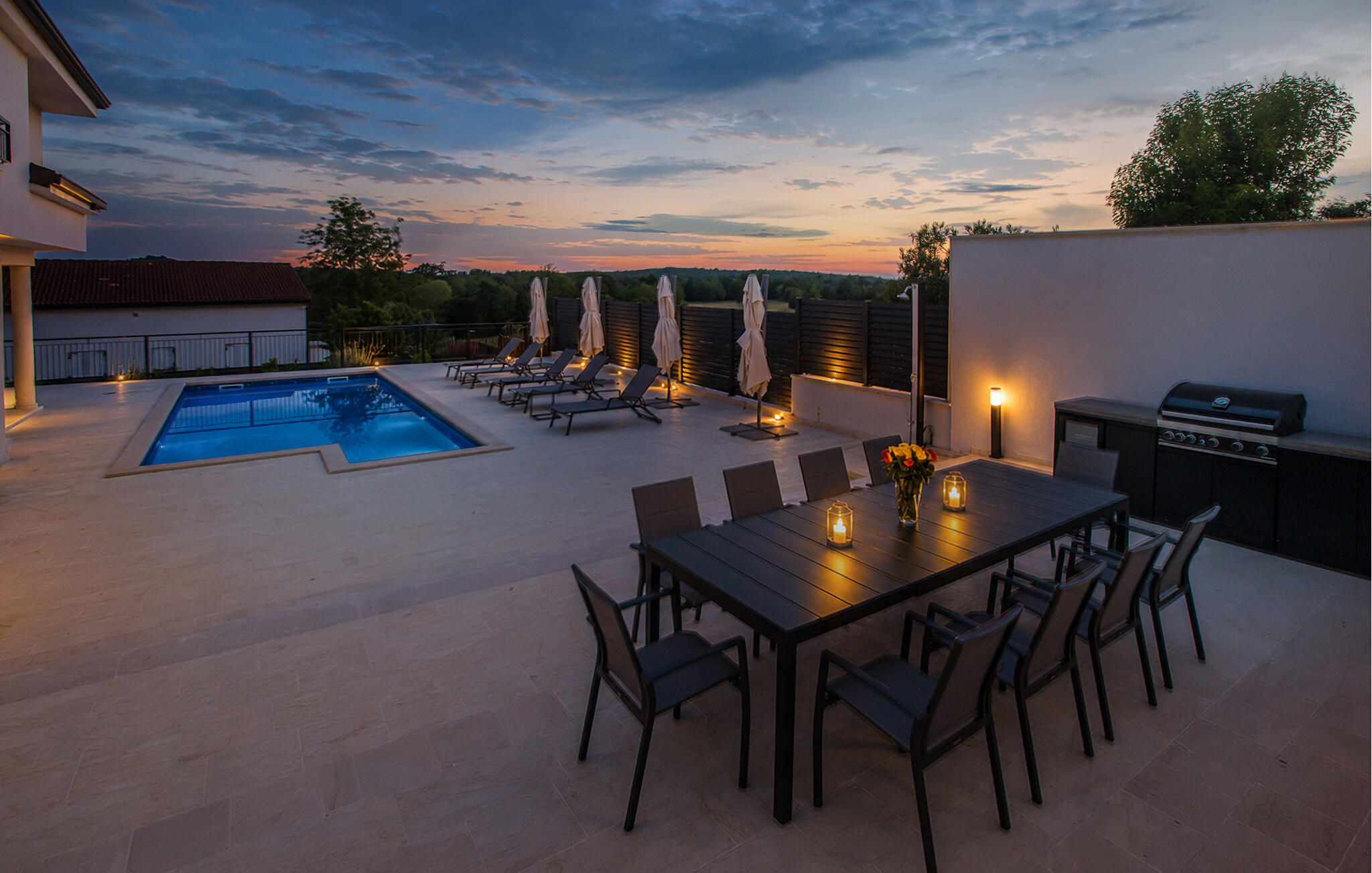 Vakantiehuis met privé zwembad in Porec - Musalez (Kroatië) voor 10 personen