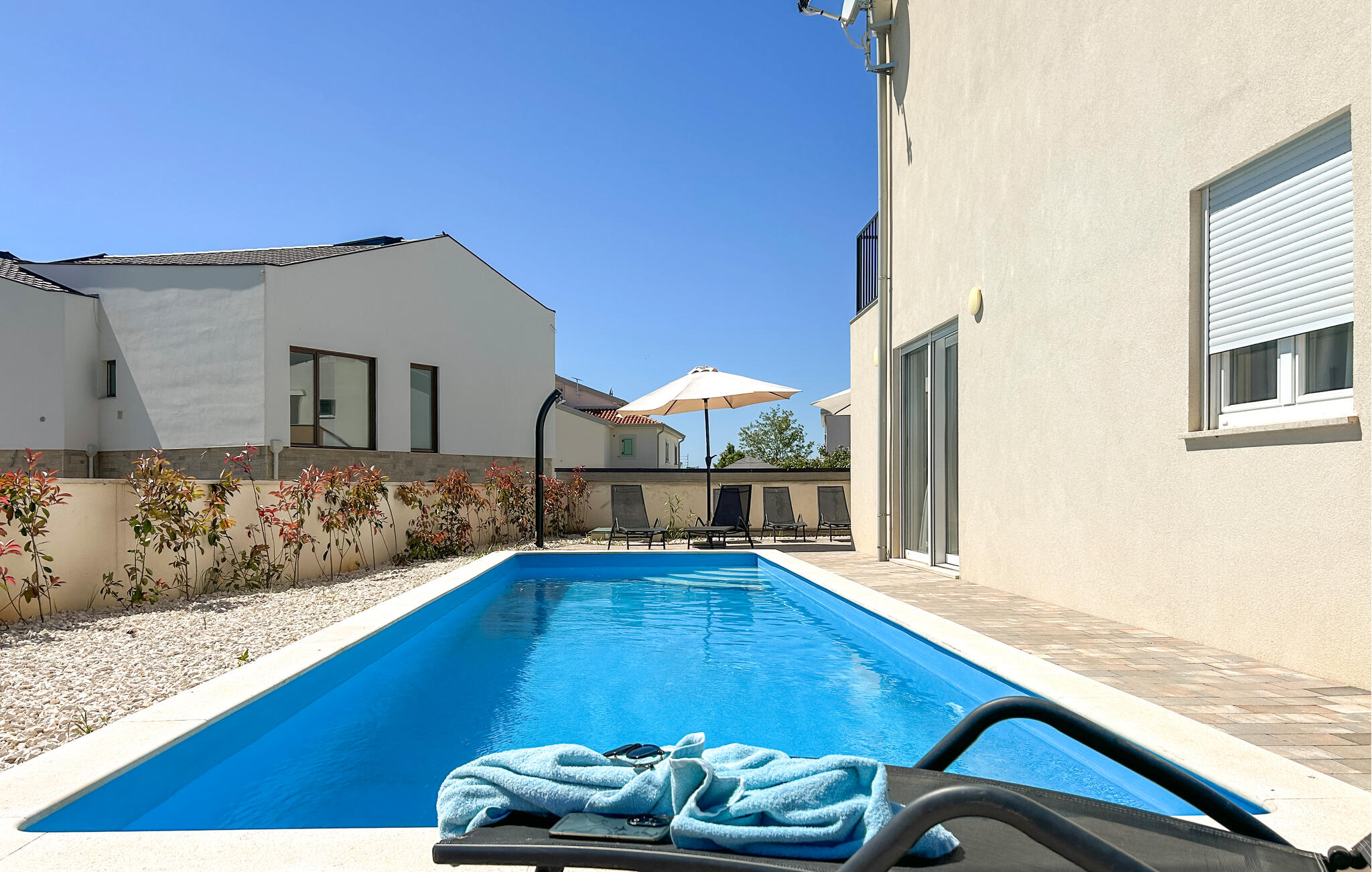 Vakantiehuis met privé zwembad in Porec - Stancija Vergotini (Kroatië) voor 6 personen