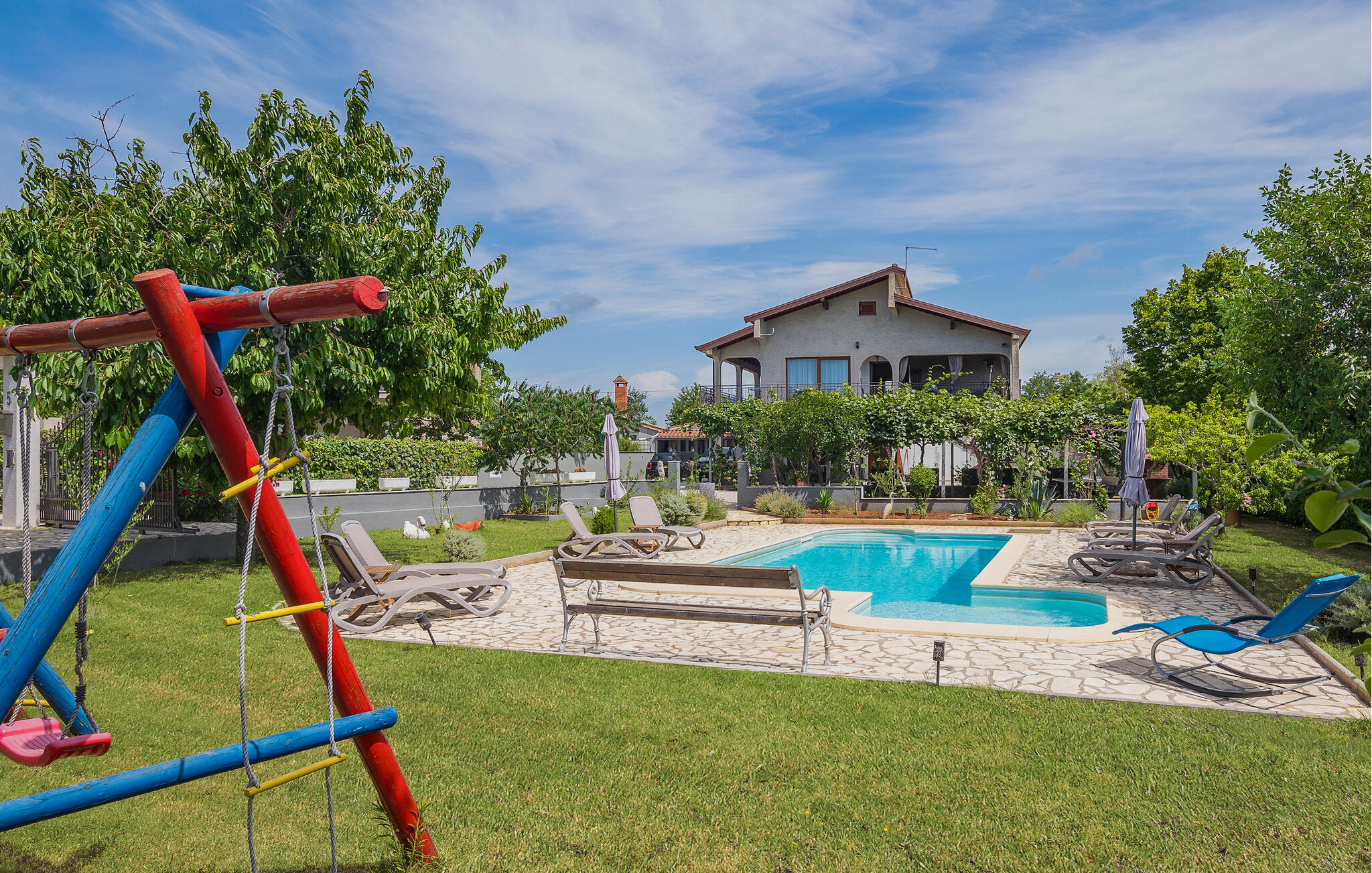 Vakantiehuis met privé zwembad in Porec - Micetici (Kroatië) voor 6 personen