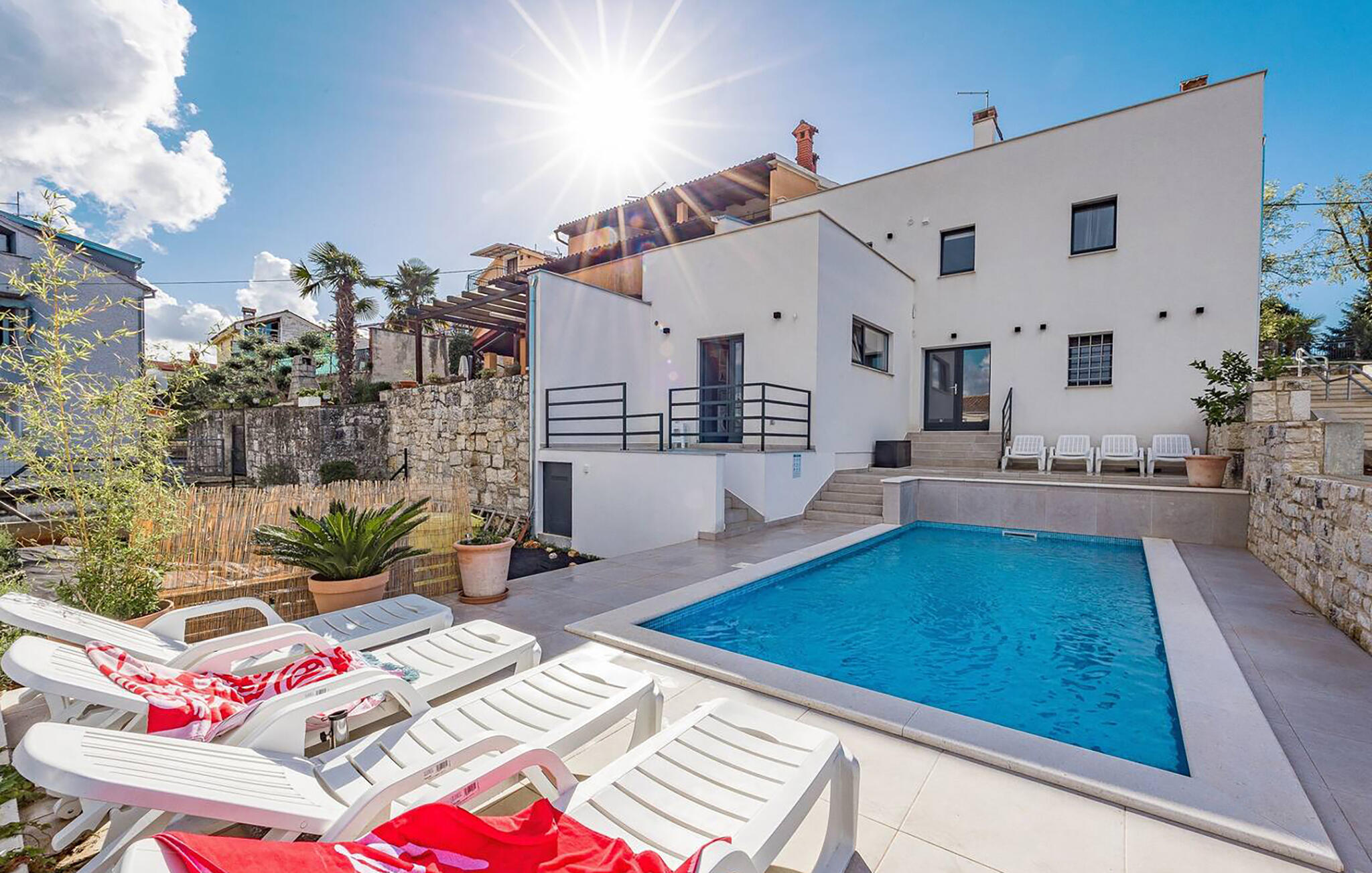 Vakantiehuis met privé zwembad in Vrsar-Funtana (Kroatië) voor 6 personen