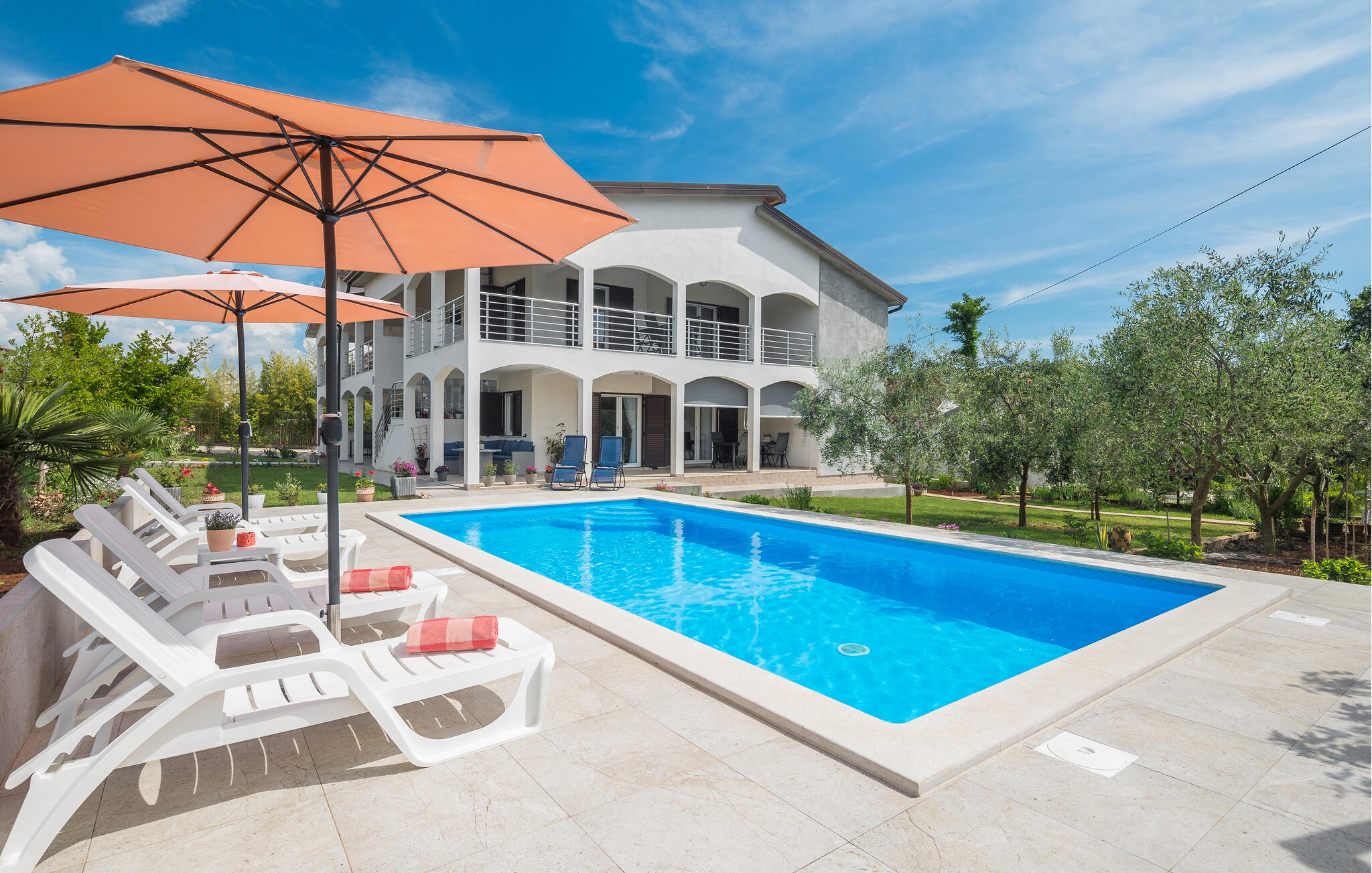 Vakantiehuis met zwembad in Porec-Nova Vas (Kroatië) voor 2 personen