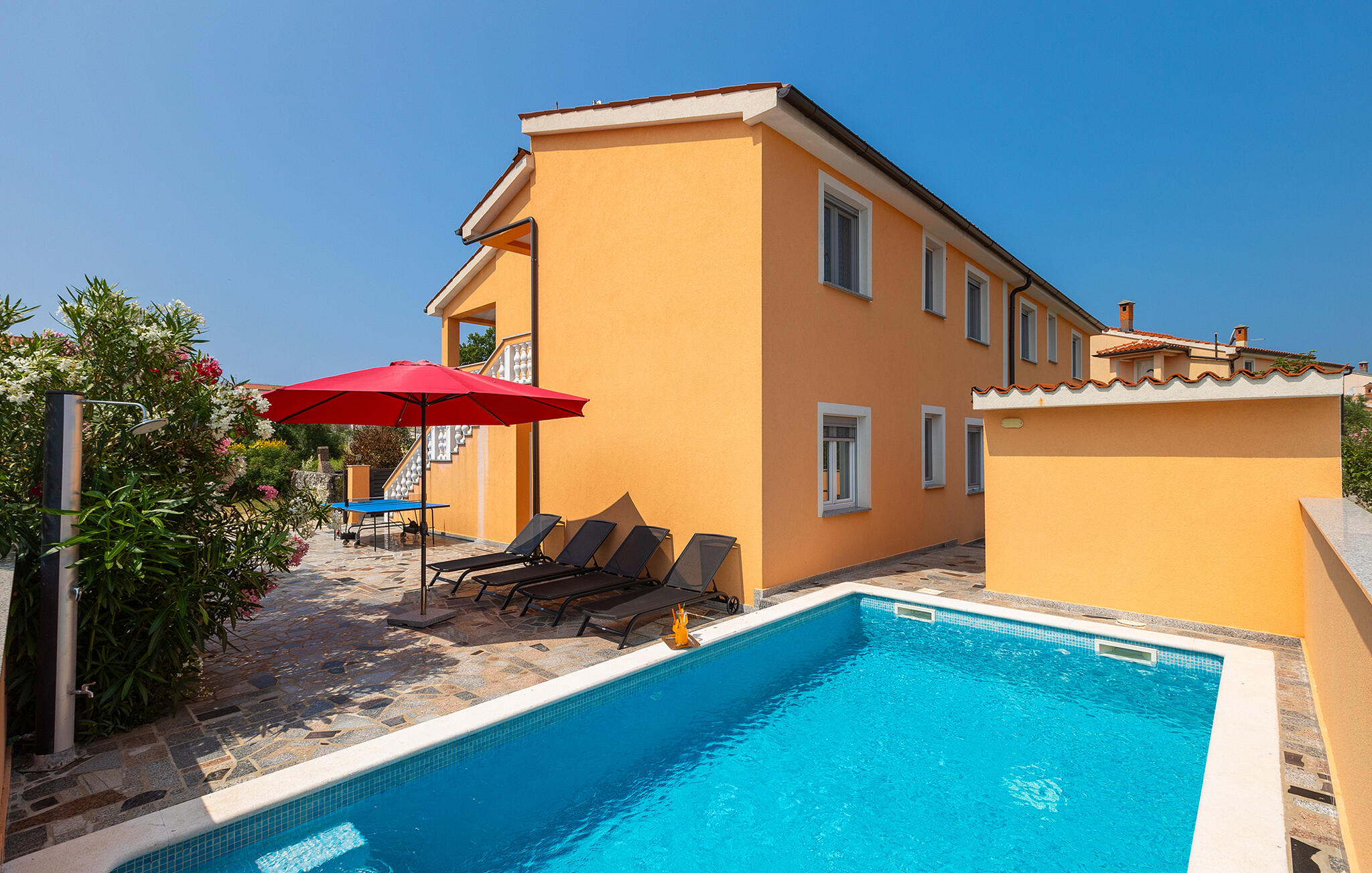 Vakantiehuis met privé zwembad in Barbariga-Betiga (Kroatië) voor 8 personen