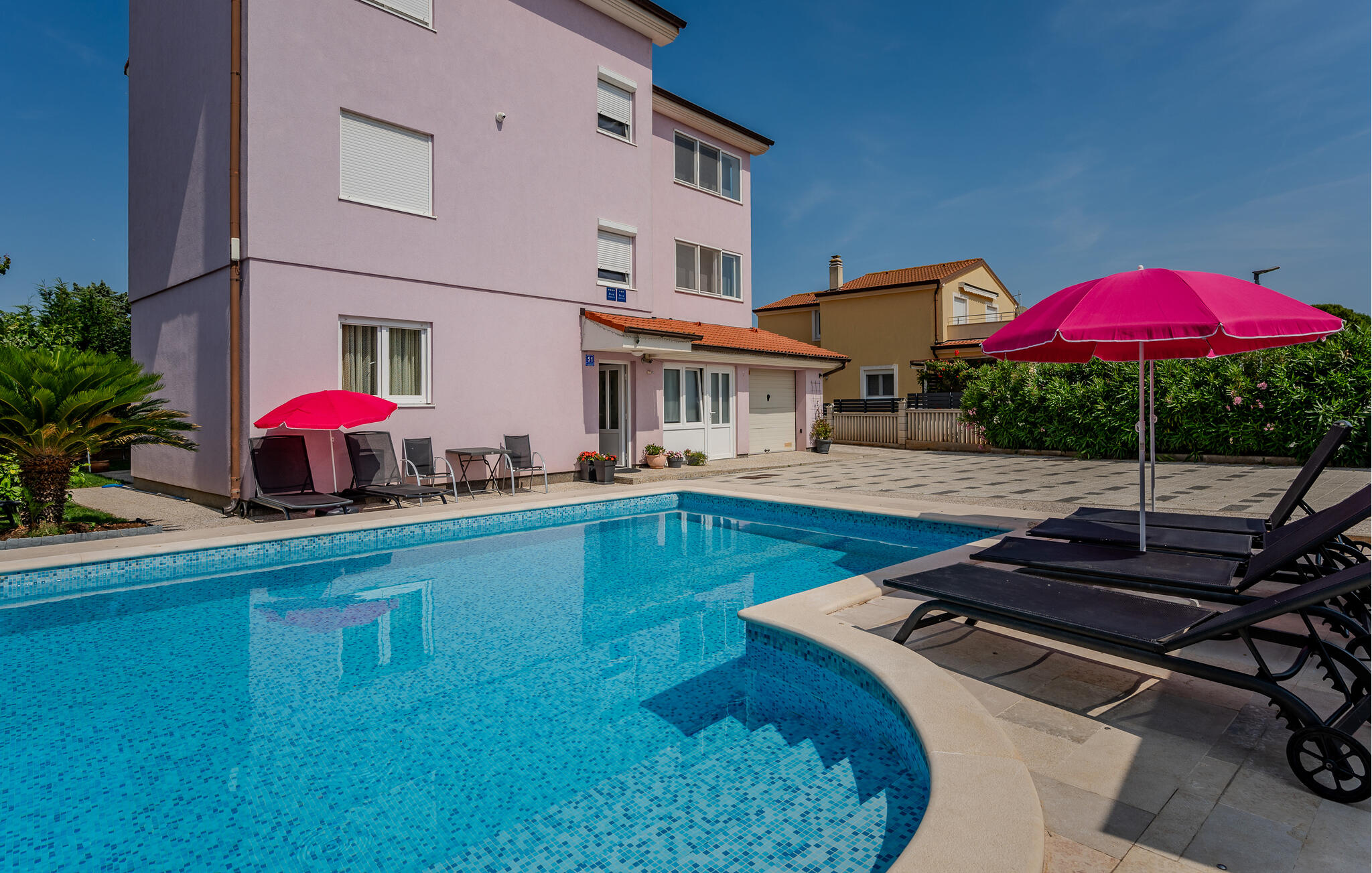 Vakantiehuis met zwembad in Fazana-Valbandon (Kroatië) voor 4 personen