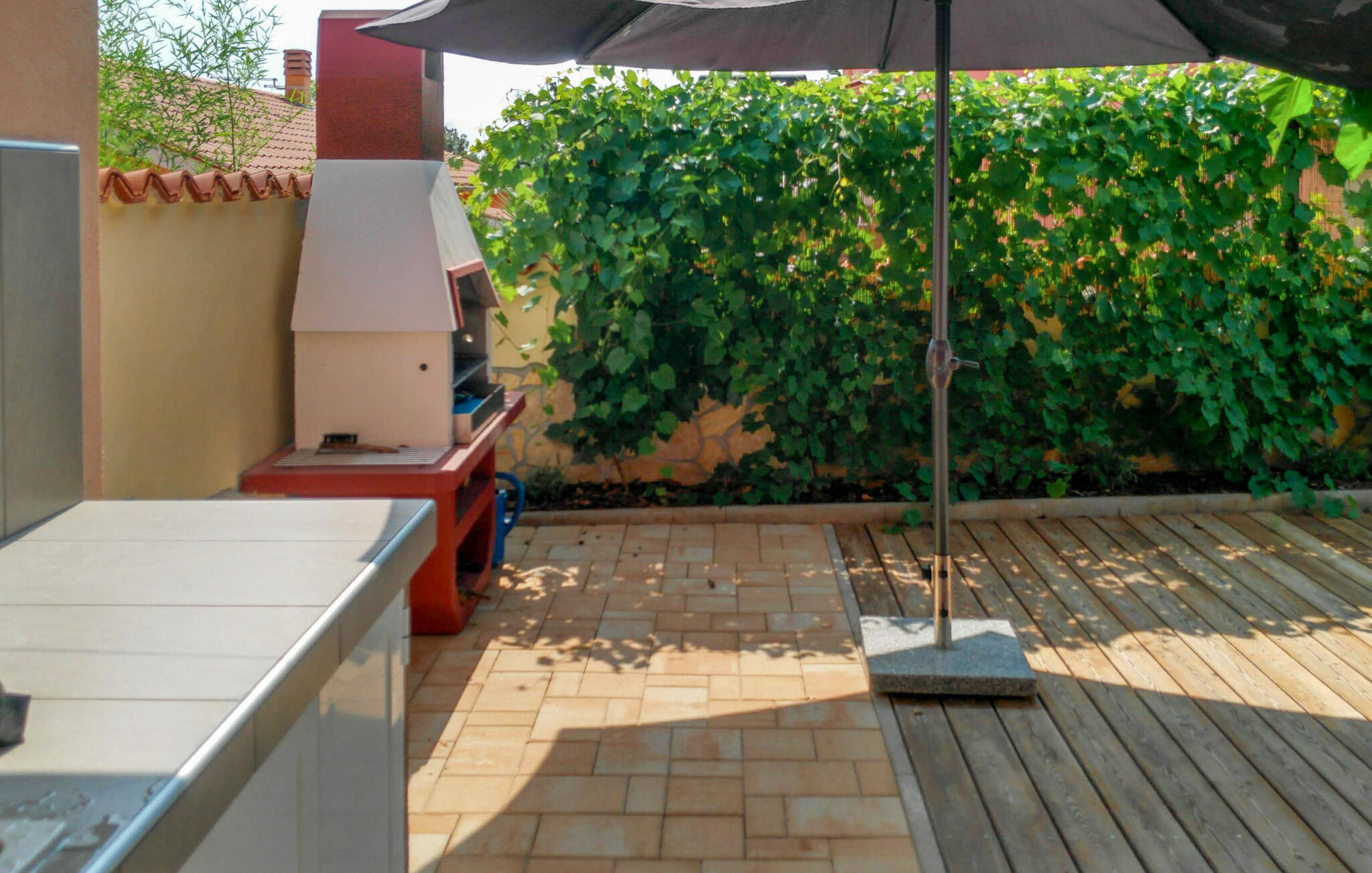 Vakantiehuis met omheinde tuin in Barbariga - Betiga (Kroatië) 1 hond is welkom