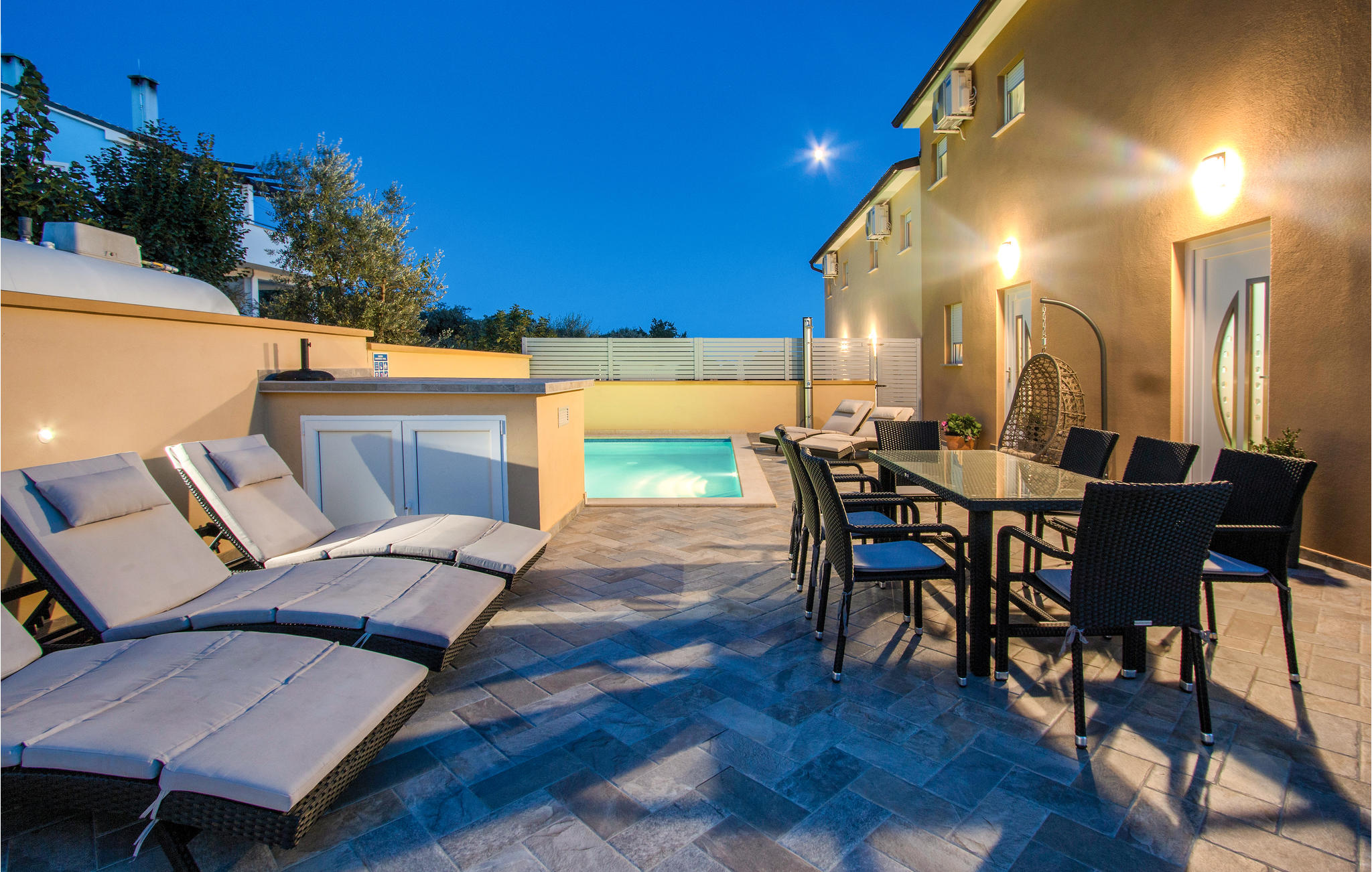 Vakantiehuis met privé zwembad in Barbariga-Betiga (Kroatië) voor 8 personen